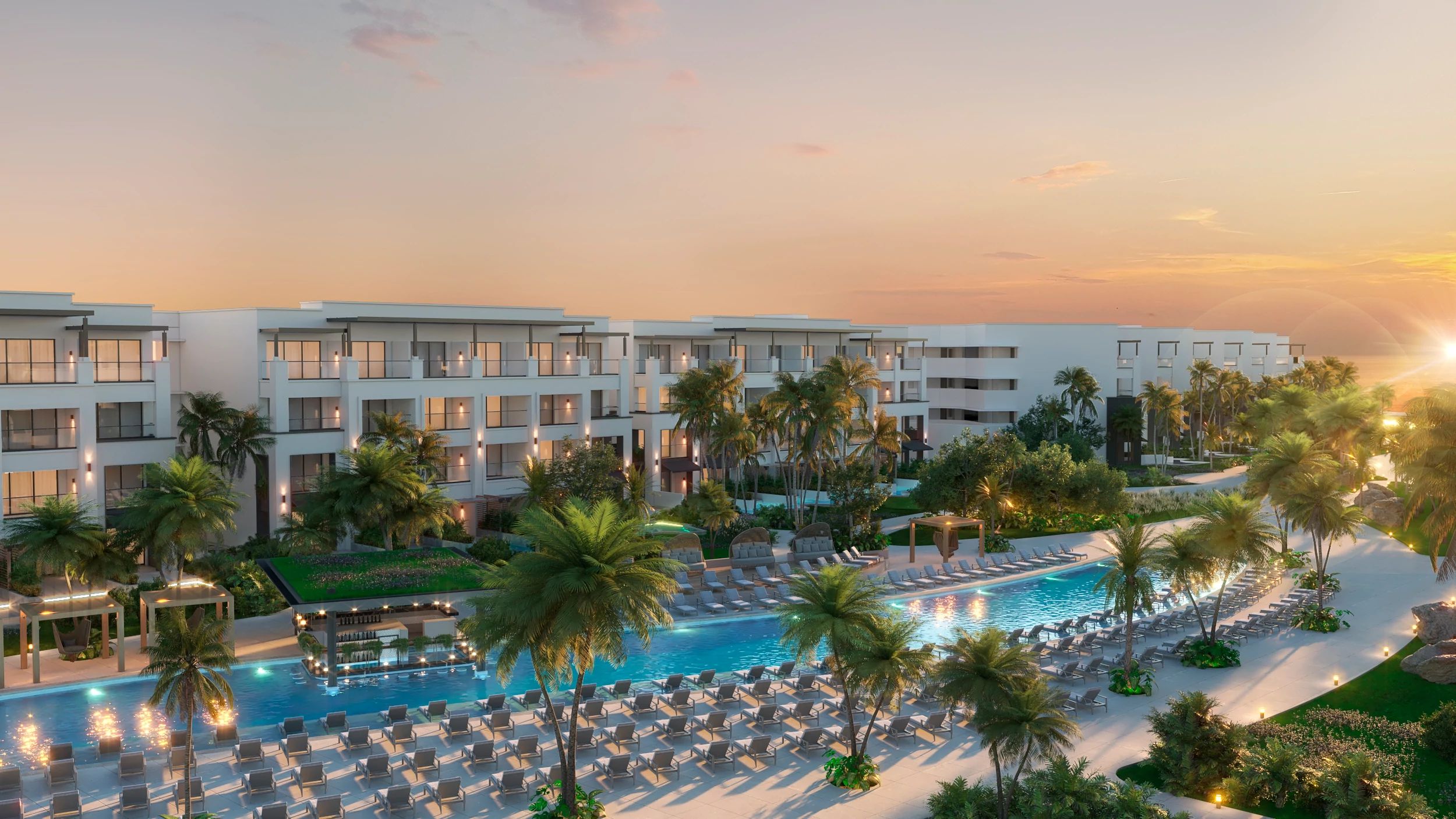 Secrets Resorts & Spas Secrets Tides Punta Cana Aerial View