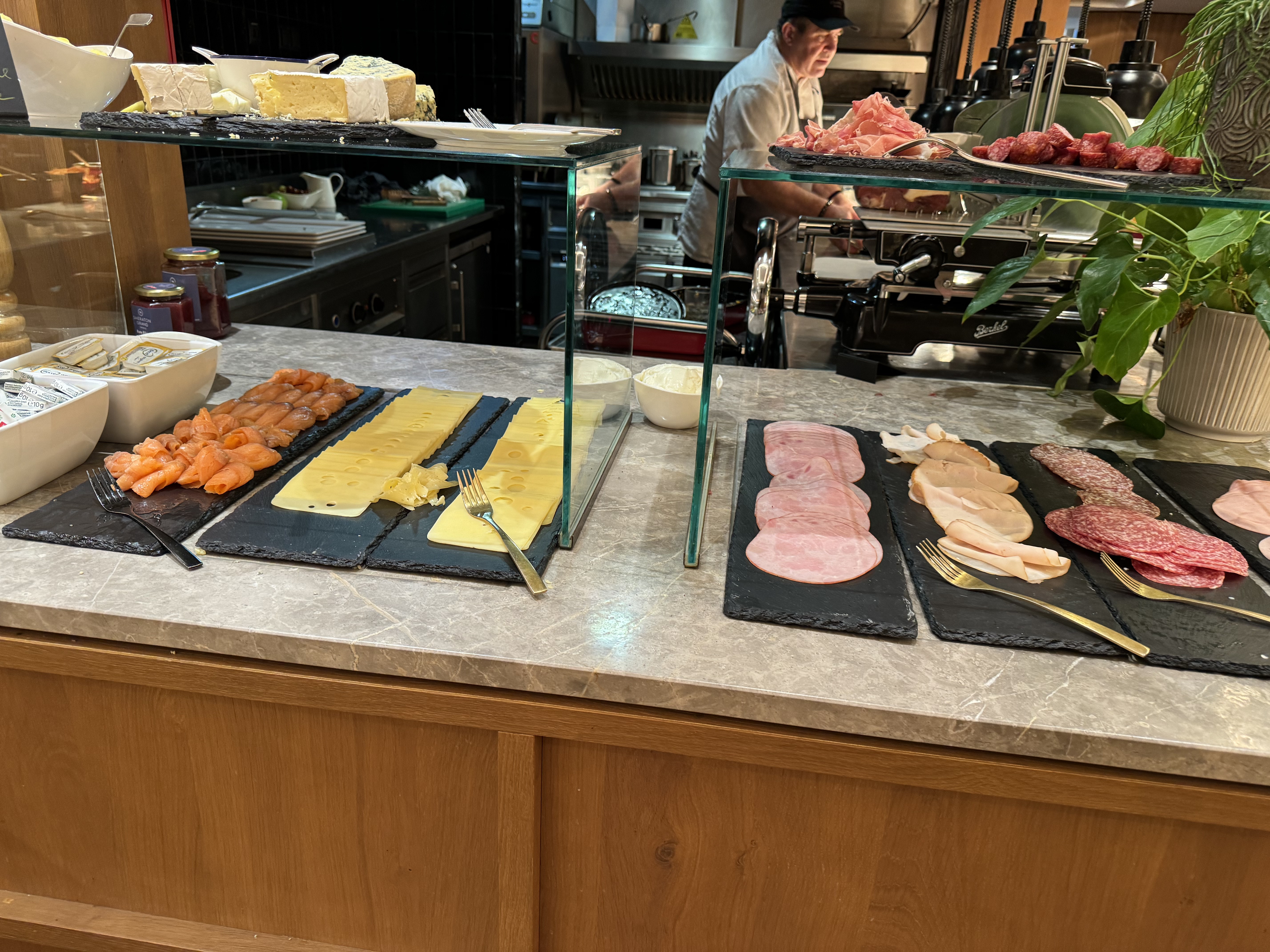Sheraton Salzburg Breakfast Meats and Cheese Sheraton Salzburg Breakfast Meats and Cheese