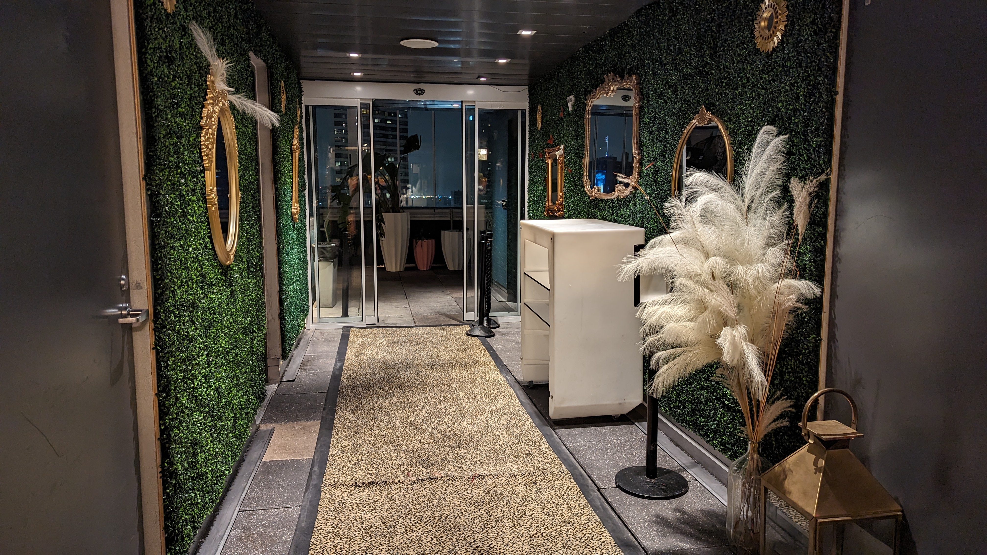 The Troubadour Hotel New Orleans food and beverage Ingenue rooftop bar entrance