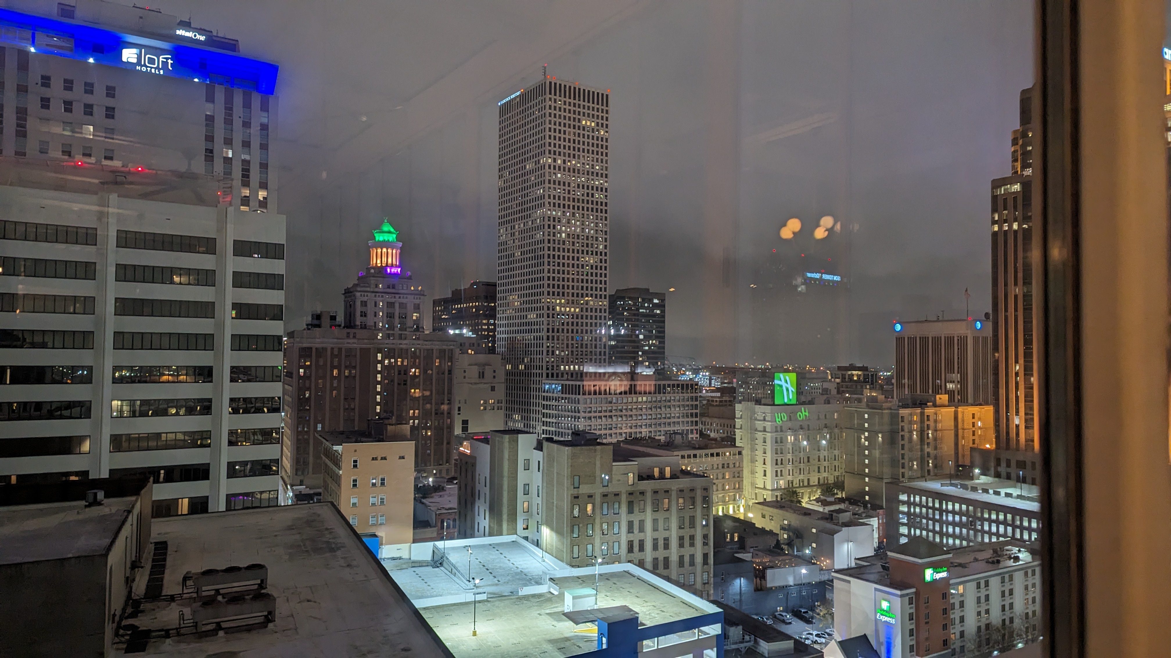 The Troubadour Hotel New Orleans food and beverage Ingenue rooftop bar view 