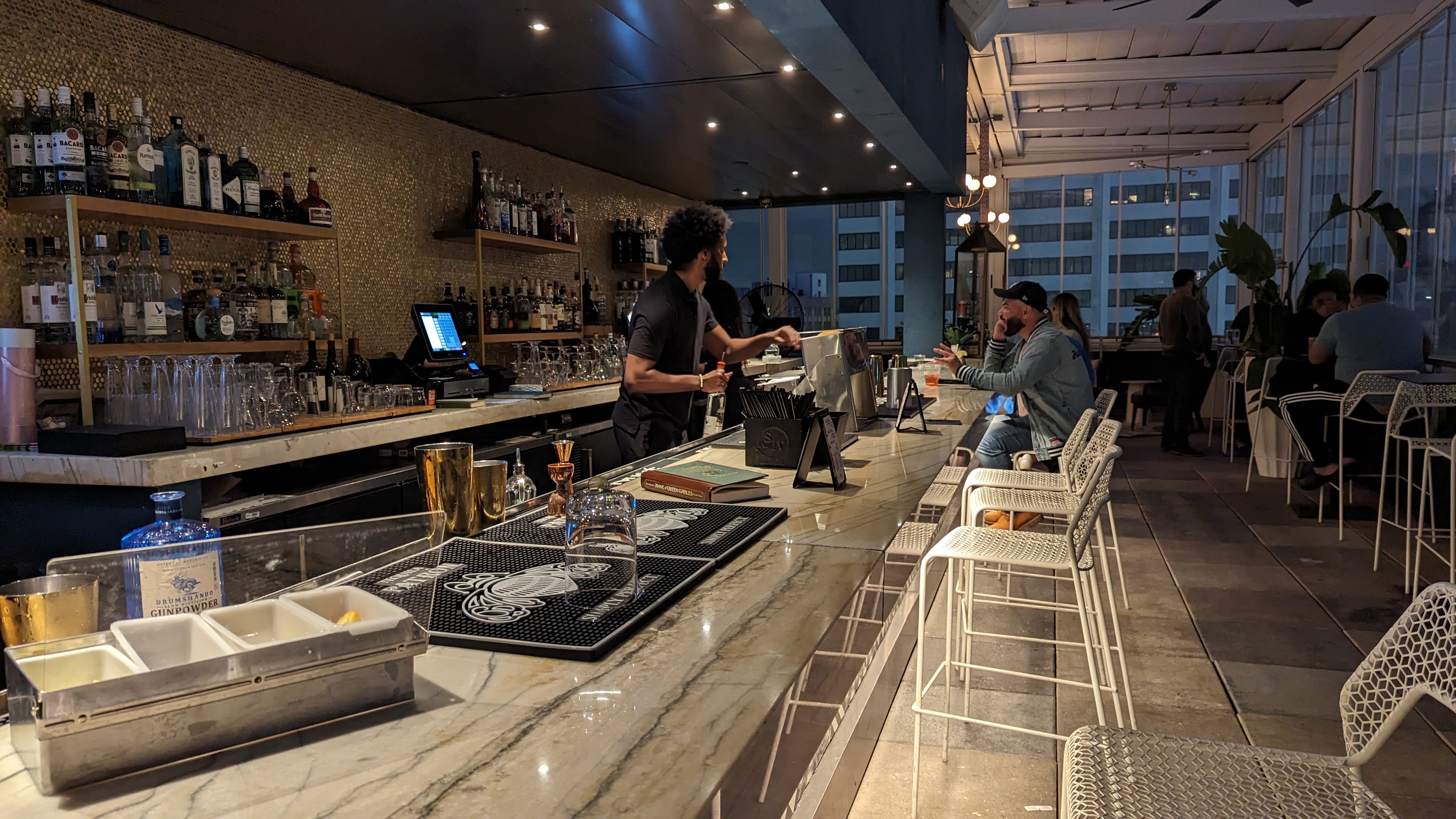 The Troubadour Hotel New Orleans food and beverage Ingenue rooftop bar