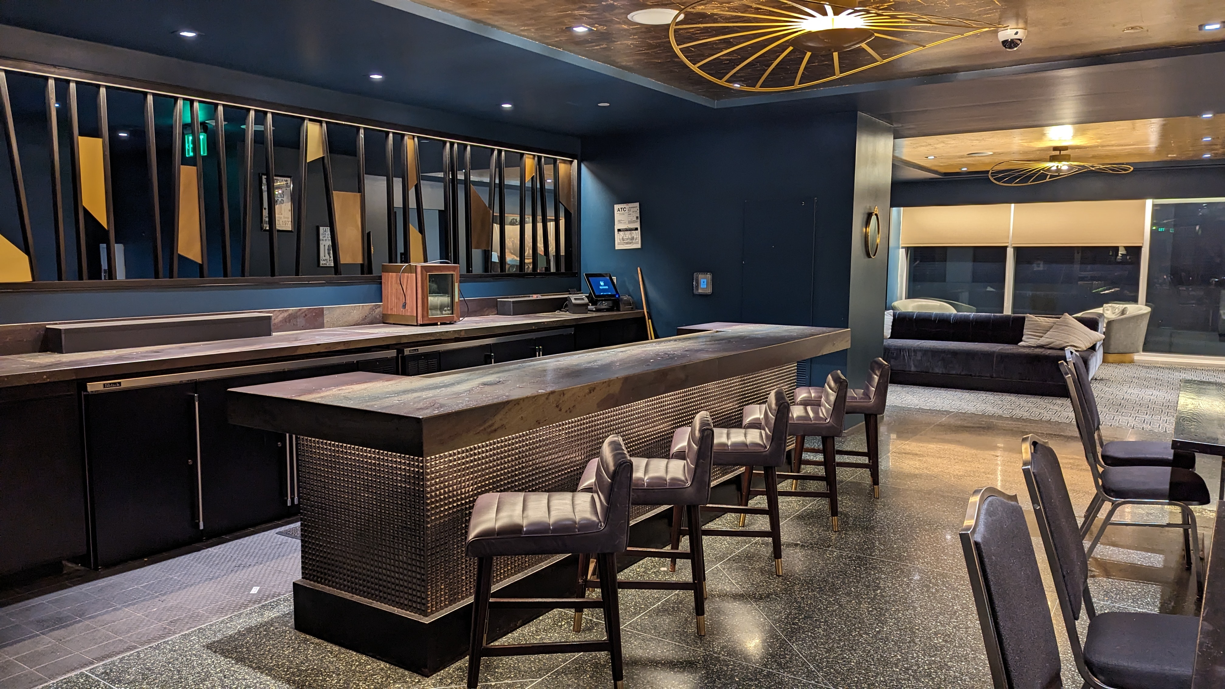 The Troubadour Hotel New Orleans second floor meeting room bar