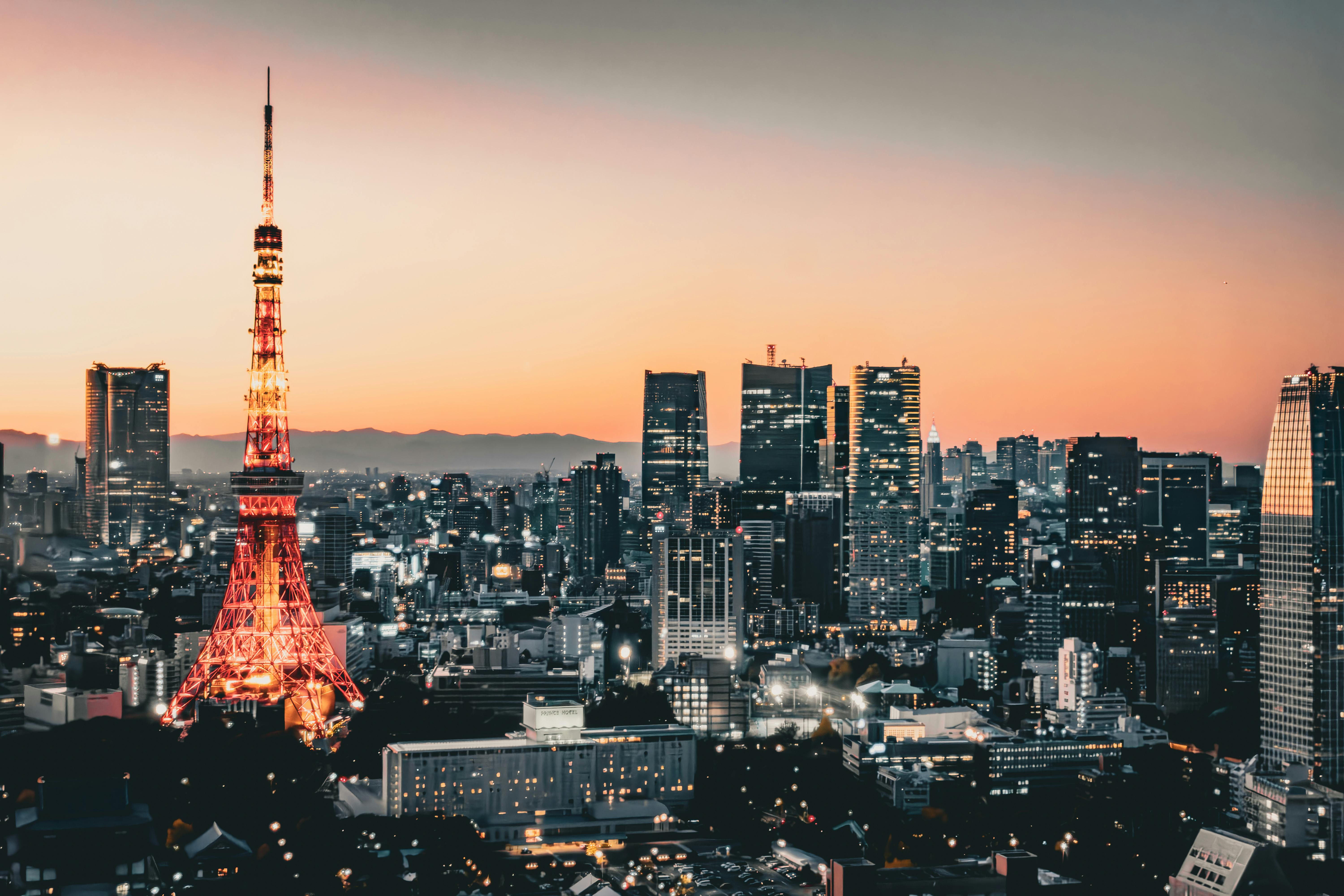 Tokyo Japan at night