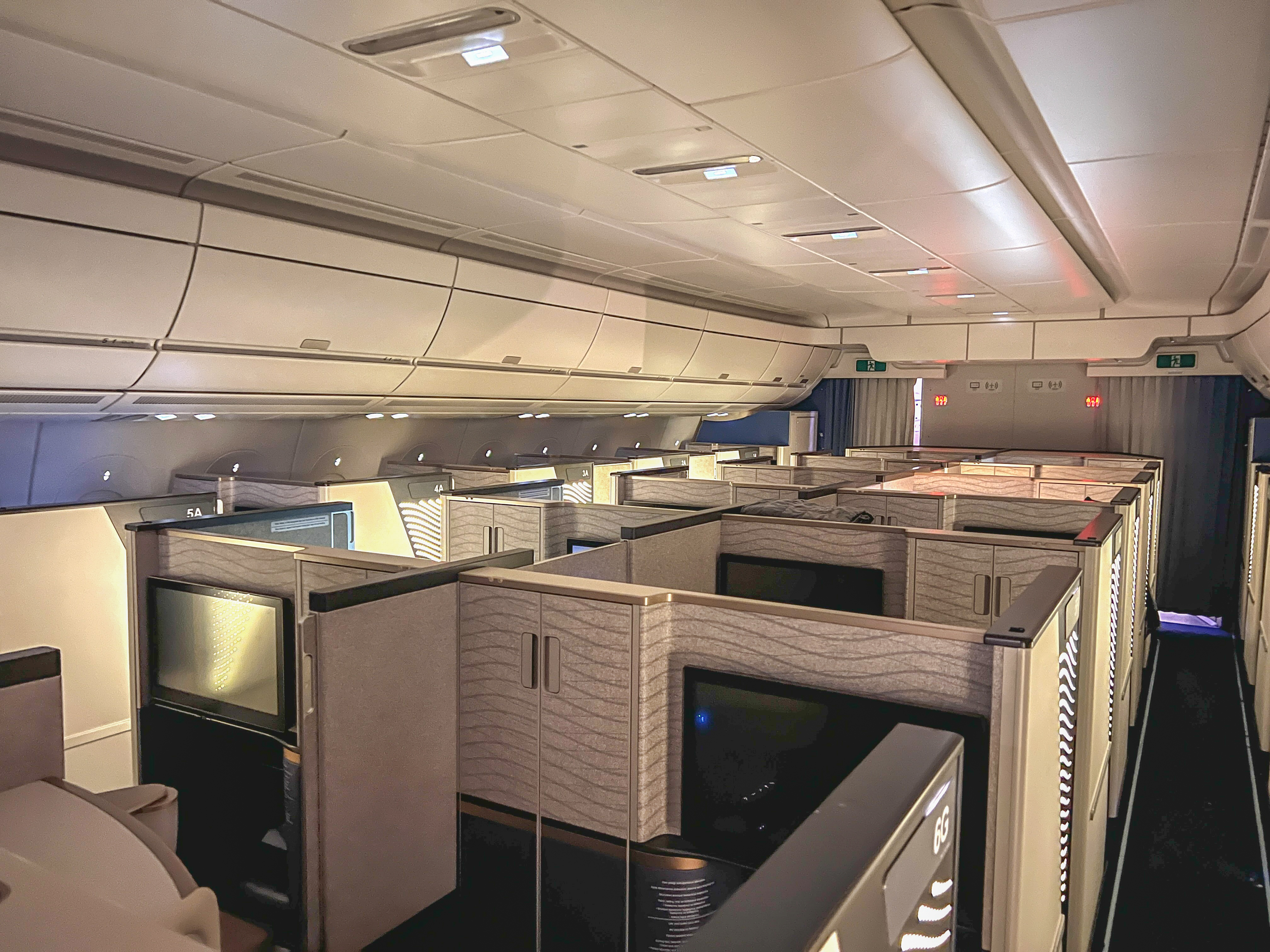 Turkish J A350 2024 cabin and privacy Turkish J A350 2024 cabin and privacy