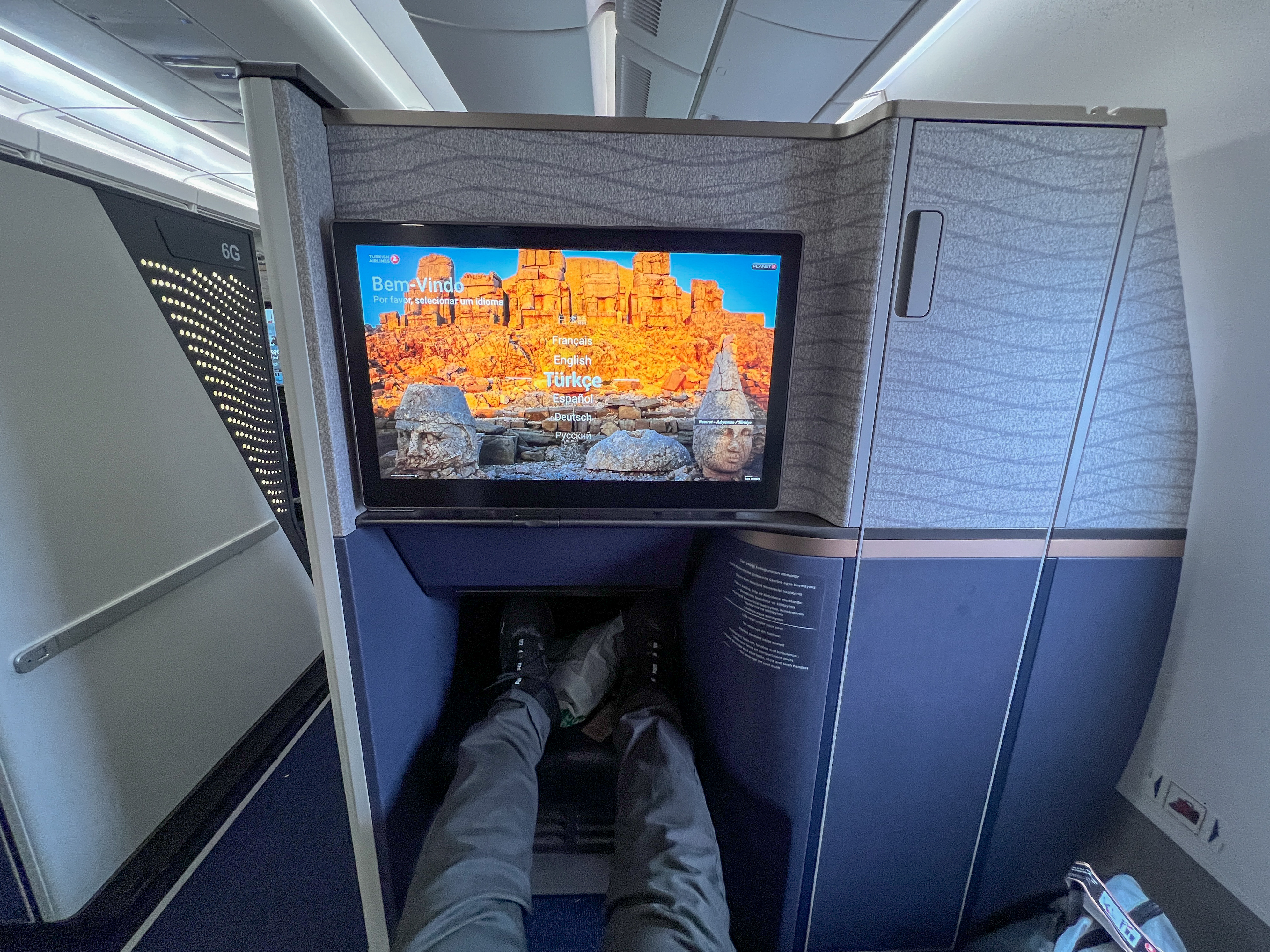 Turkish J A350 2024 footwell Turkish J A350 2024 footwell