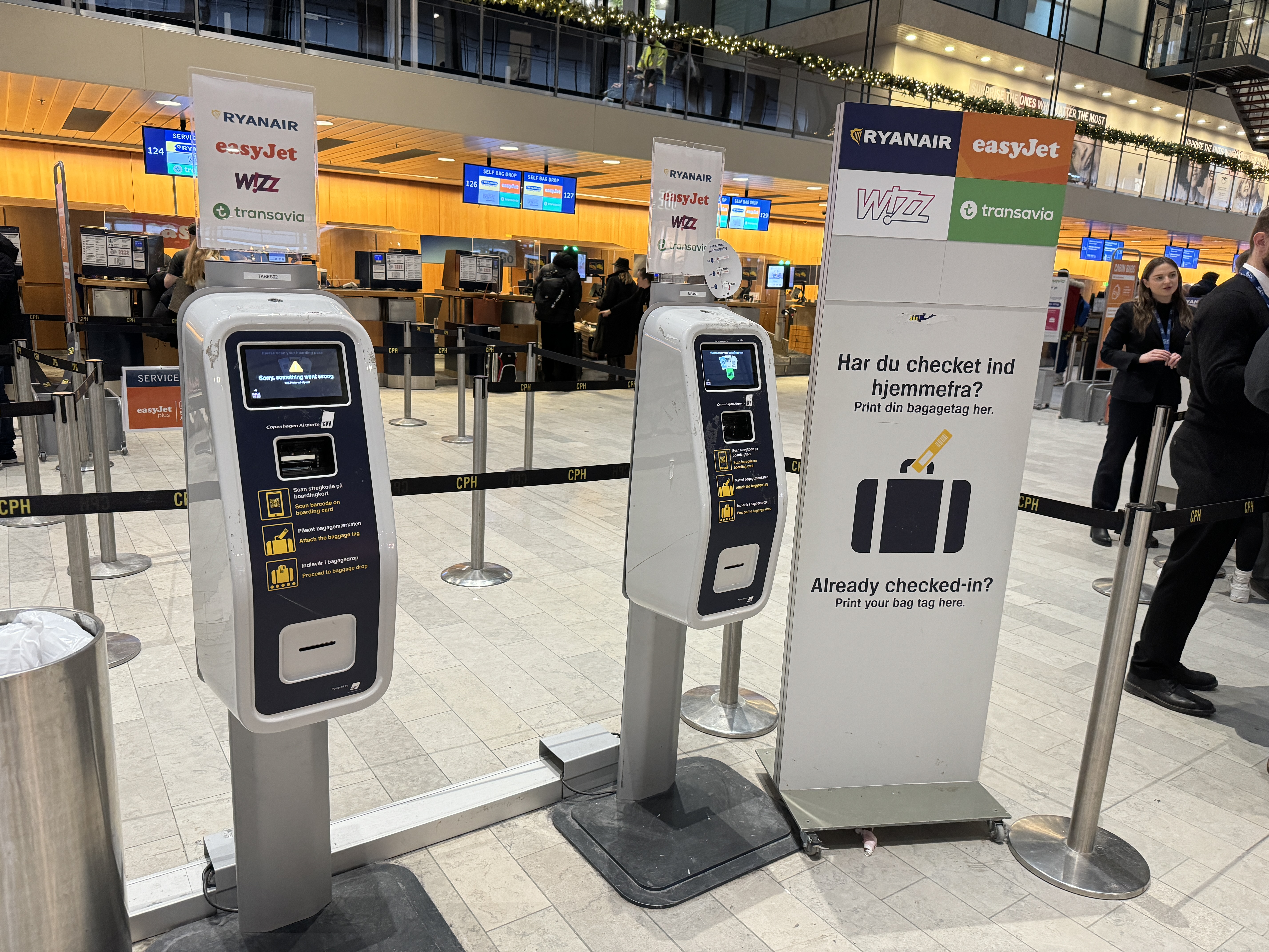 Wizz Air CPH GDN bag check