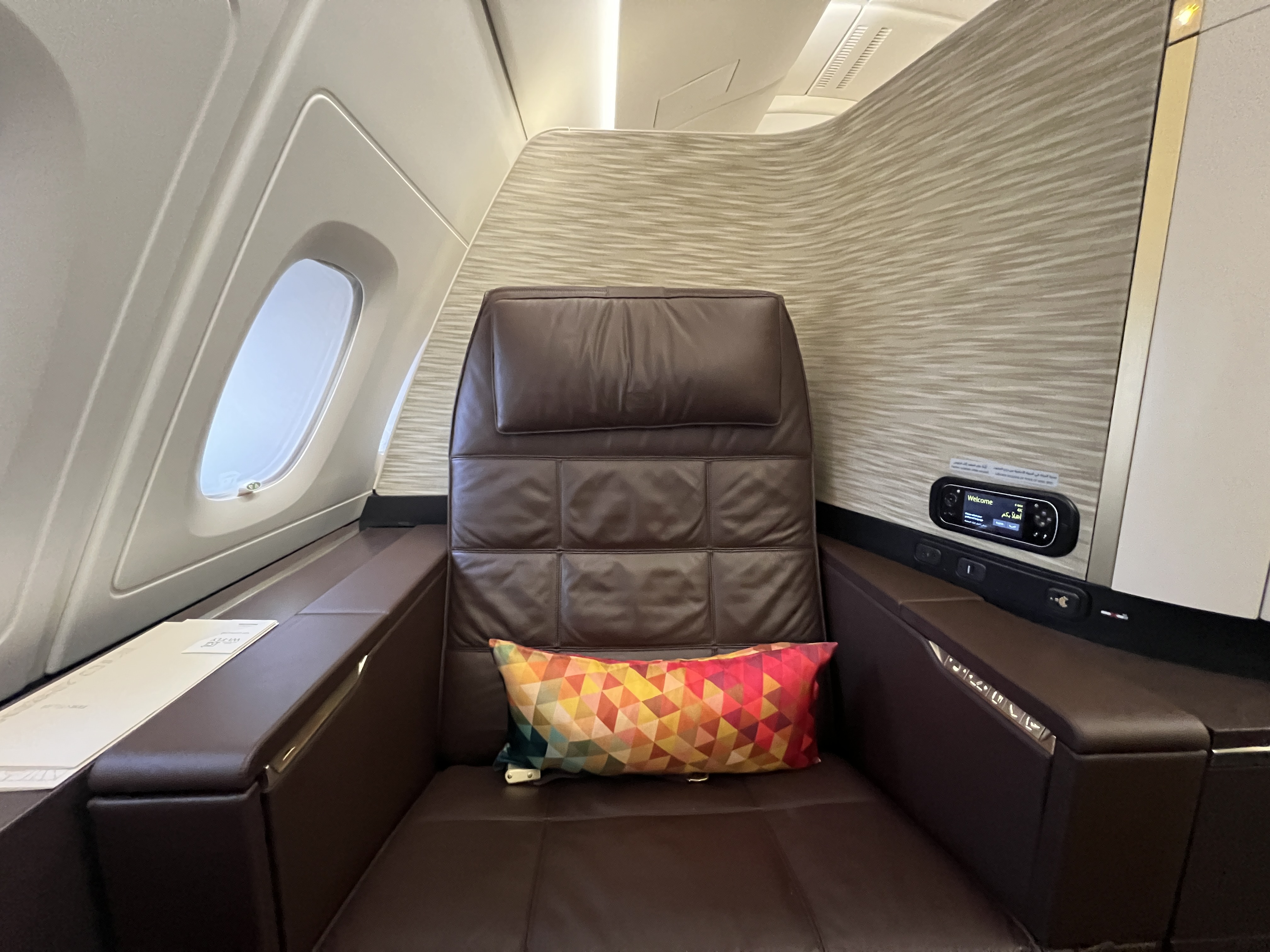Etihad A380 First Class Apartment Leather Chair Etihad A380 First Class Apartment Leather Chair
