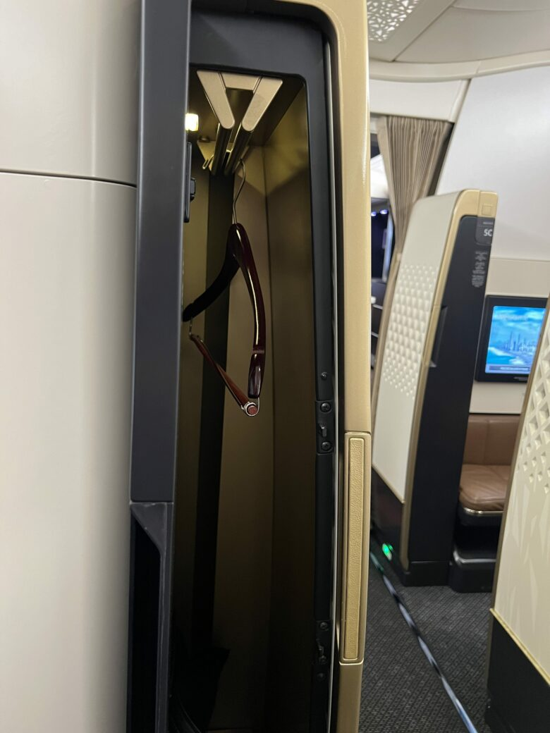 Etihad A380 First Class Apartment Closet Hanger Etihad A380 First Class Apartment Closet Hanger