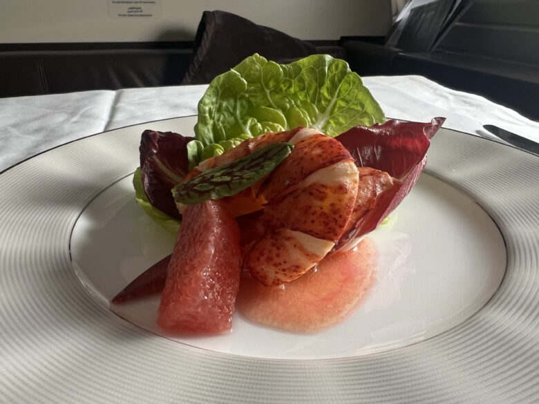 Etihad First Class Apartment Lobster Etihad First Class Apartment Lobster