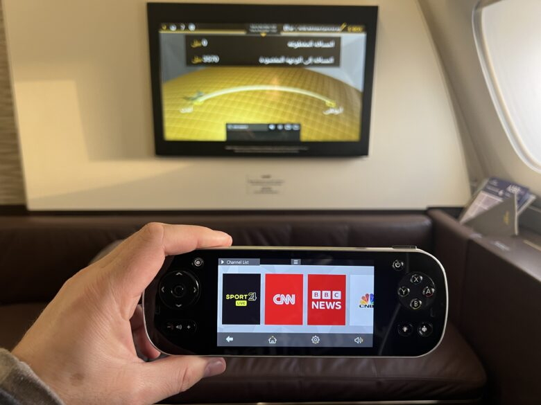 Etihad A380 First Class IFE Controller Etihad A380 First Class IFE Controller