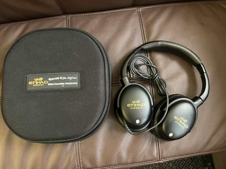 Etihad A380 First Class Bose Headphones Etihad A380 First Class Bose Headphones