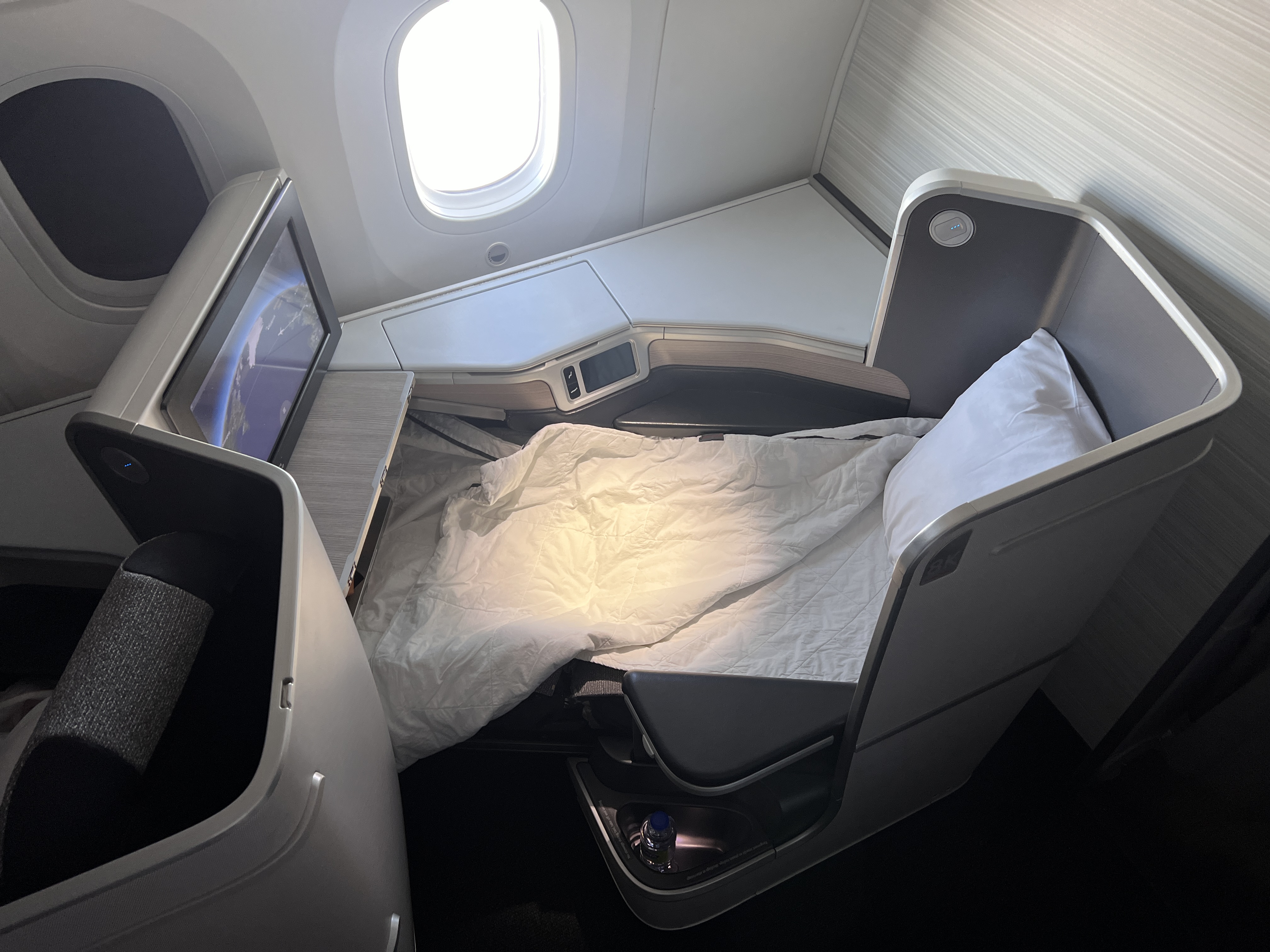 Air canada business class bed