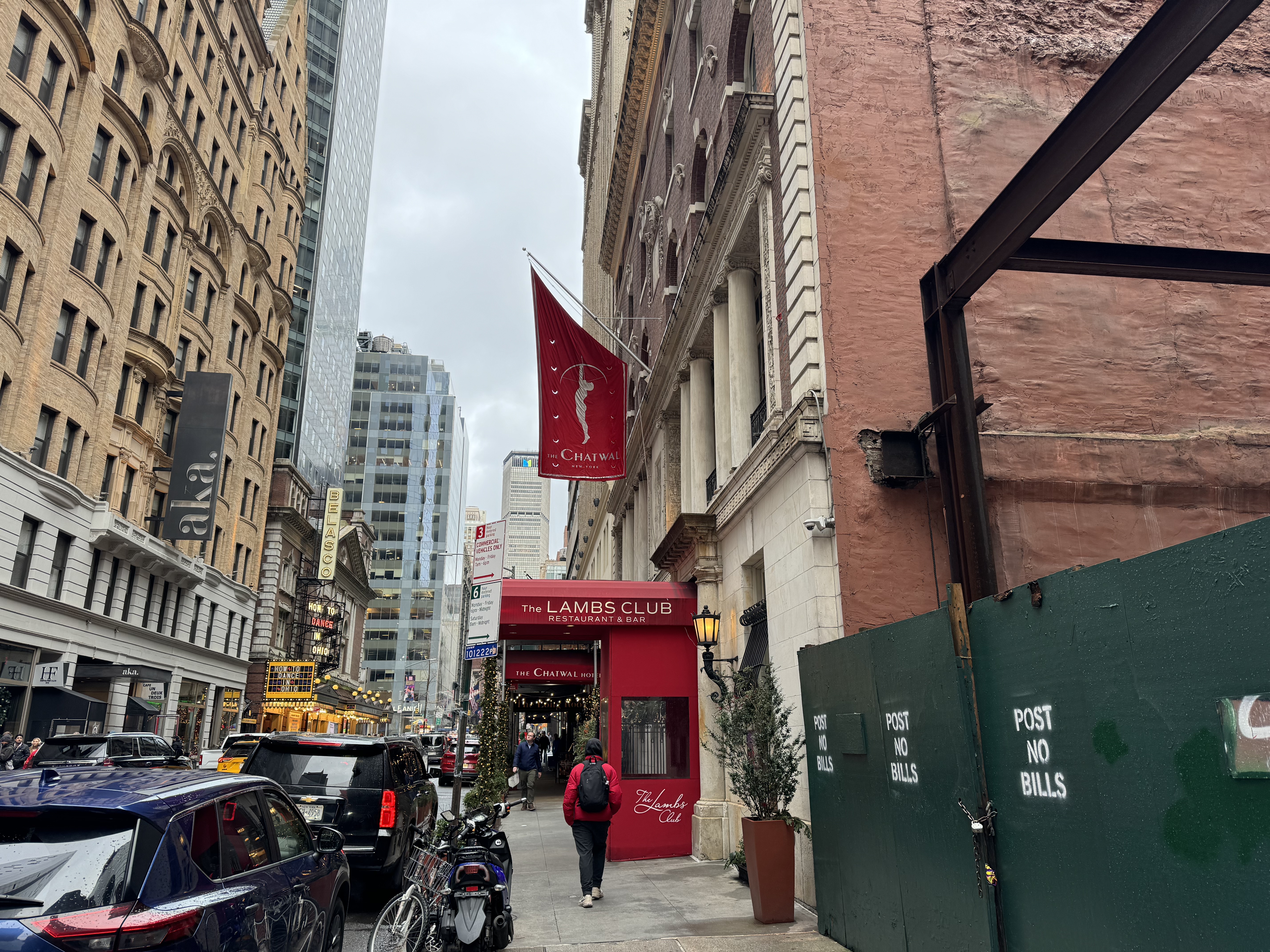 Chatwal Entrance with Lambs Club