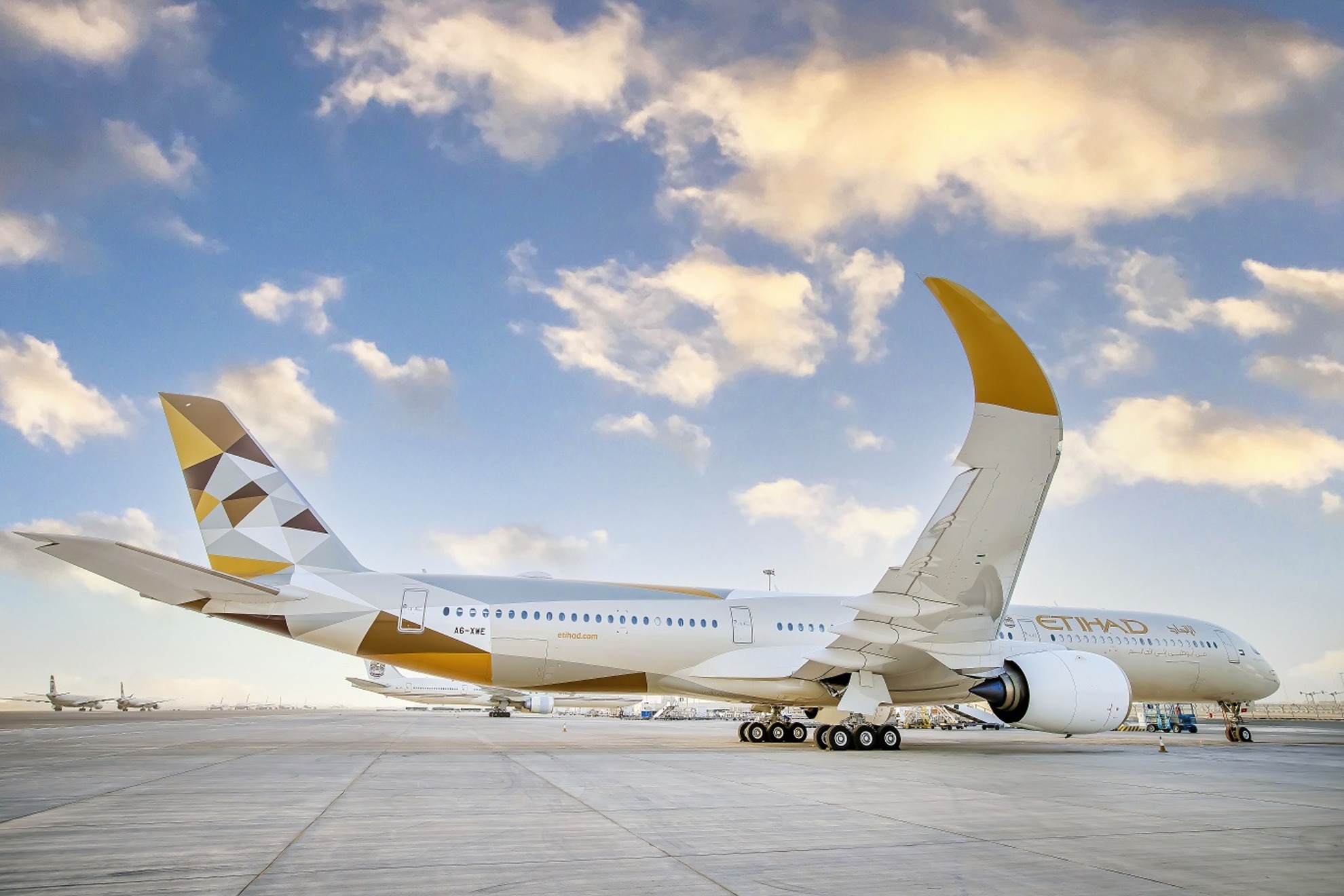 Etihad A350 Aircraft