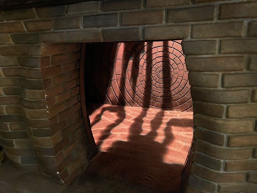 Fireplace at Meow Wolf Grapevine The Real Unreal