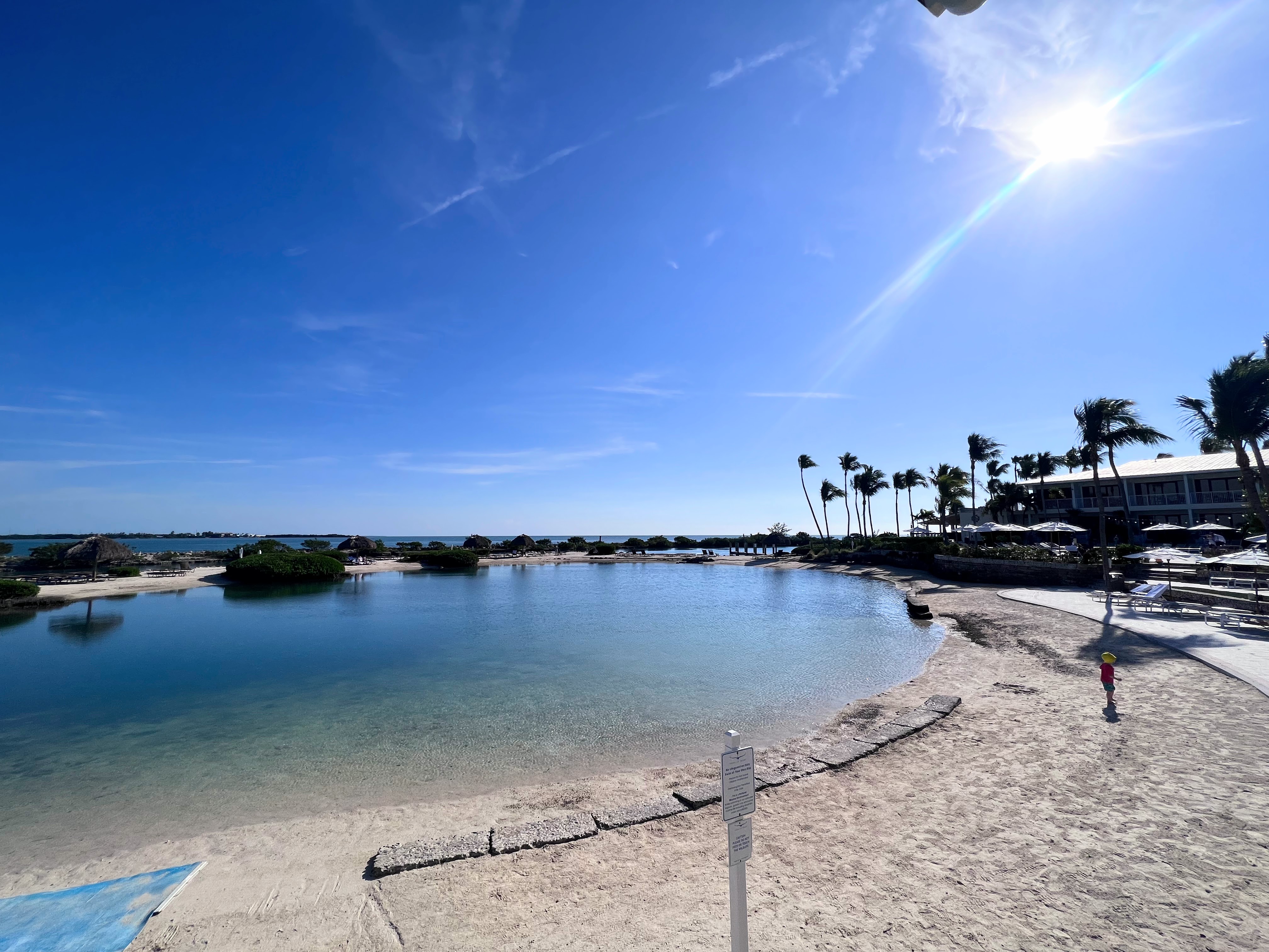 Hawks Cay Resort lagoon
