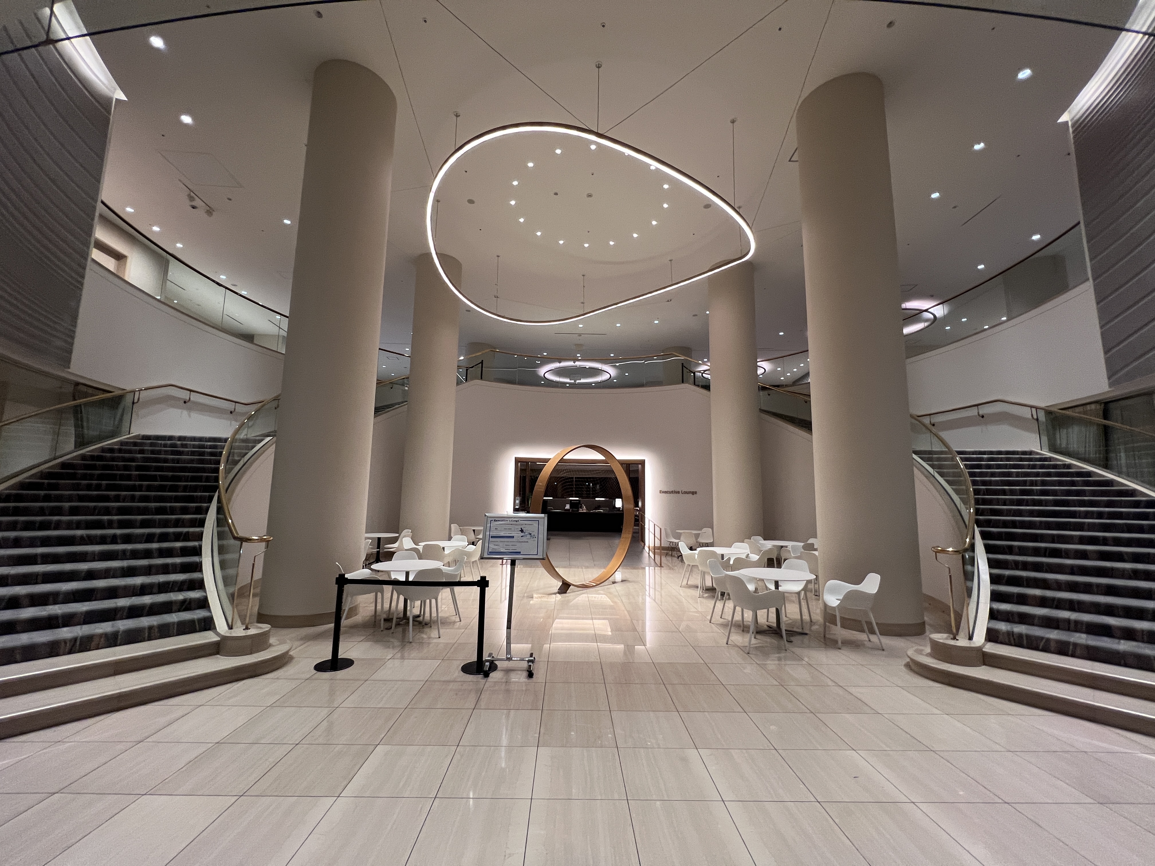 Hilton Tokyo Bay entrance to executive lounge Hilton Tokyo Bay entrance to executive lounge