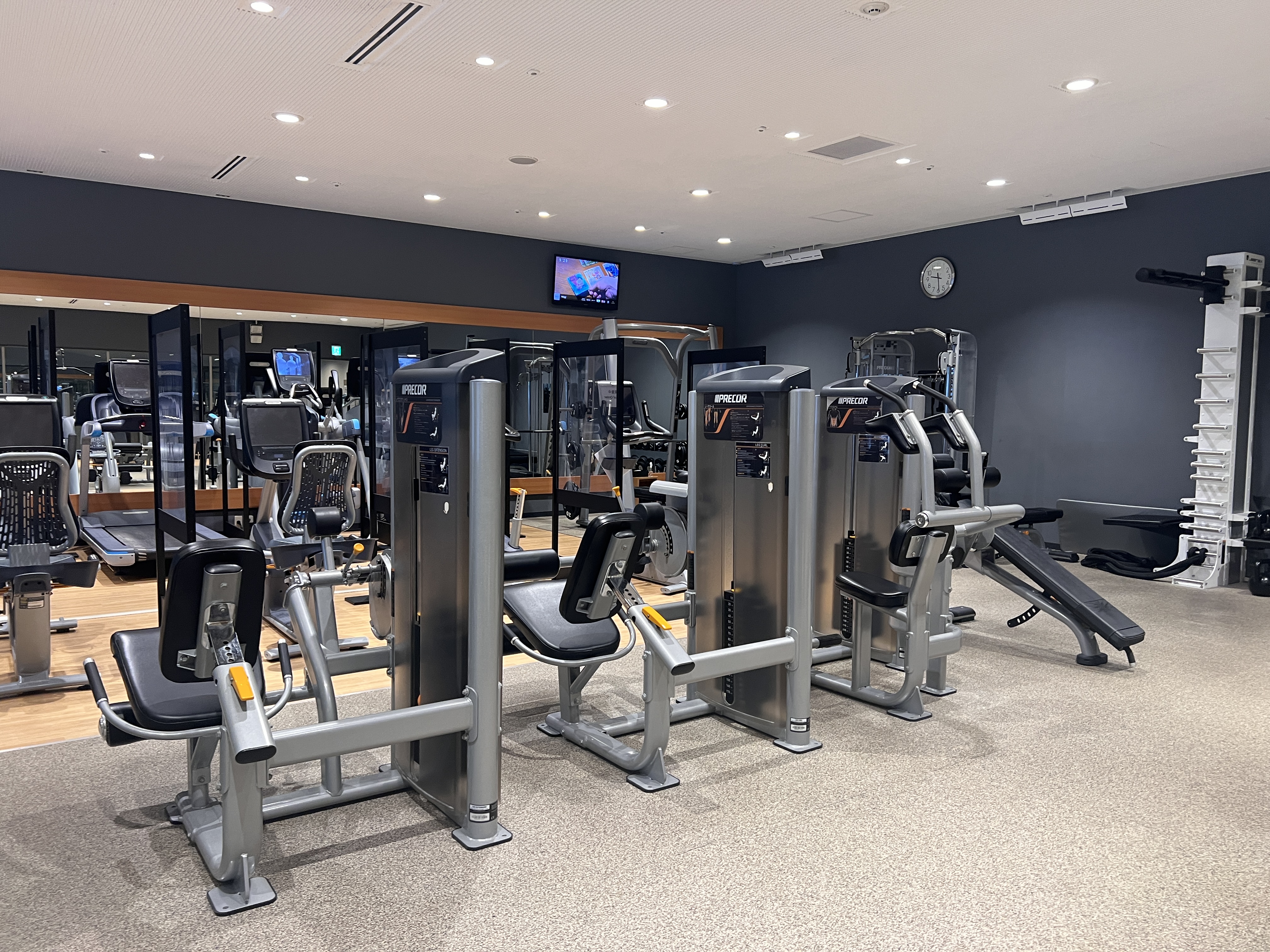 Hilton Tokyo Bay fitness center machines Hilton Tokyo Bay fitness center machines