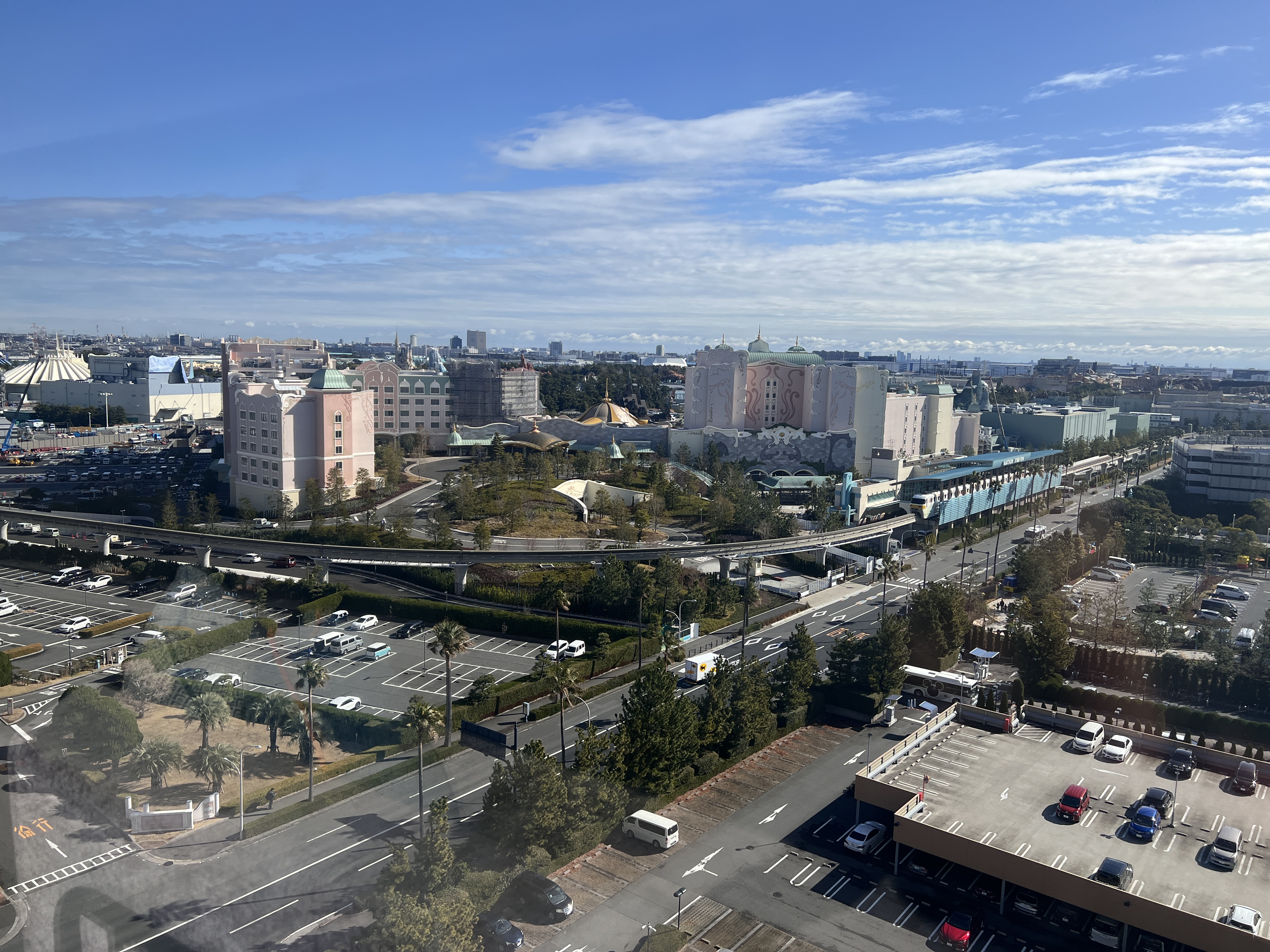 Hilton Tokyo Bay views from room Hilton Tokyo Bay views from room