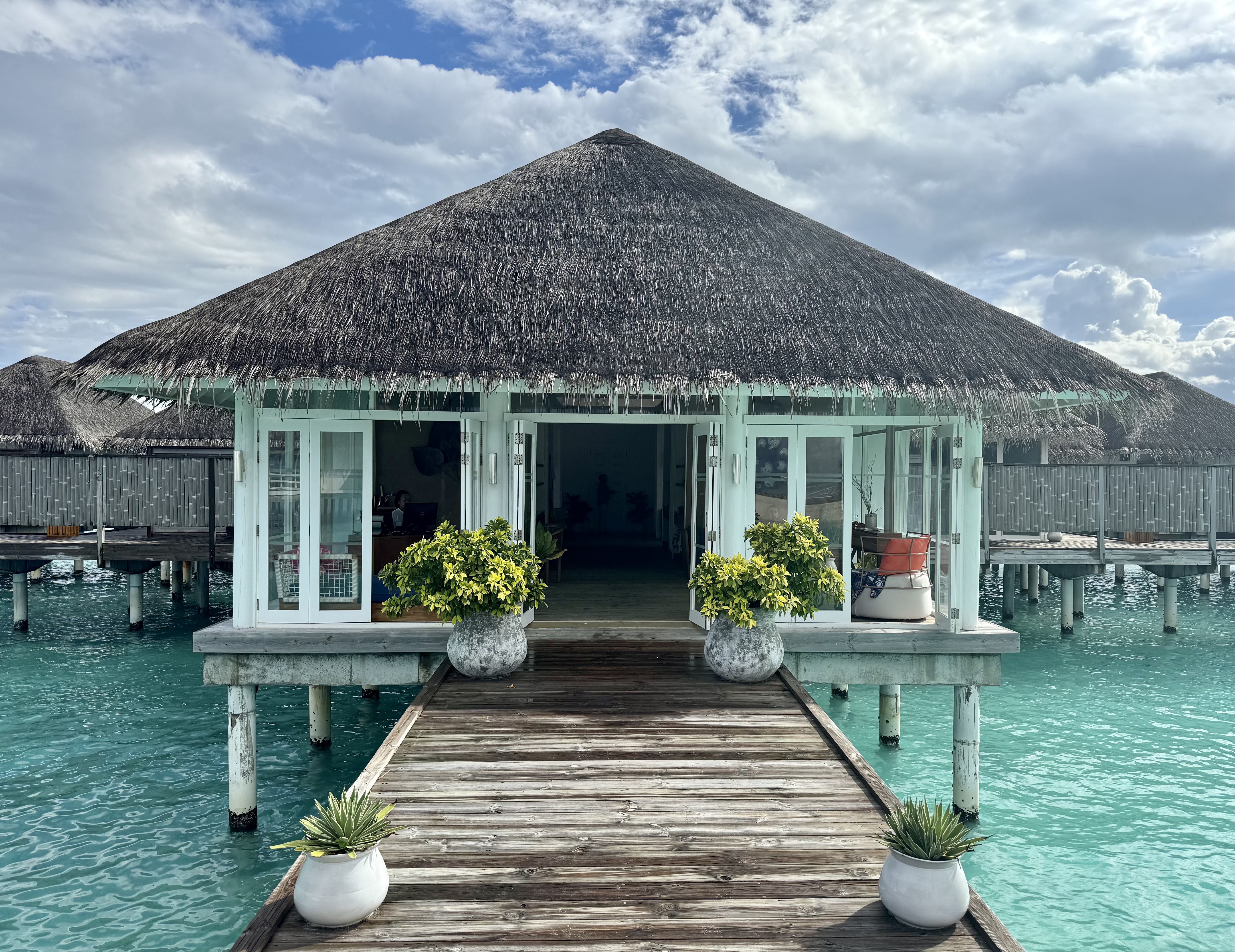 Iru Veli Spa entrance