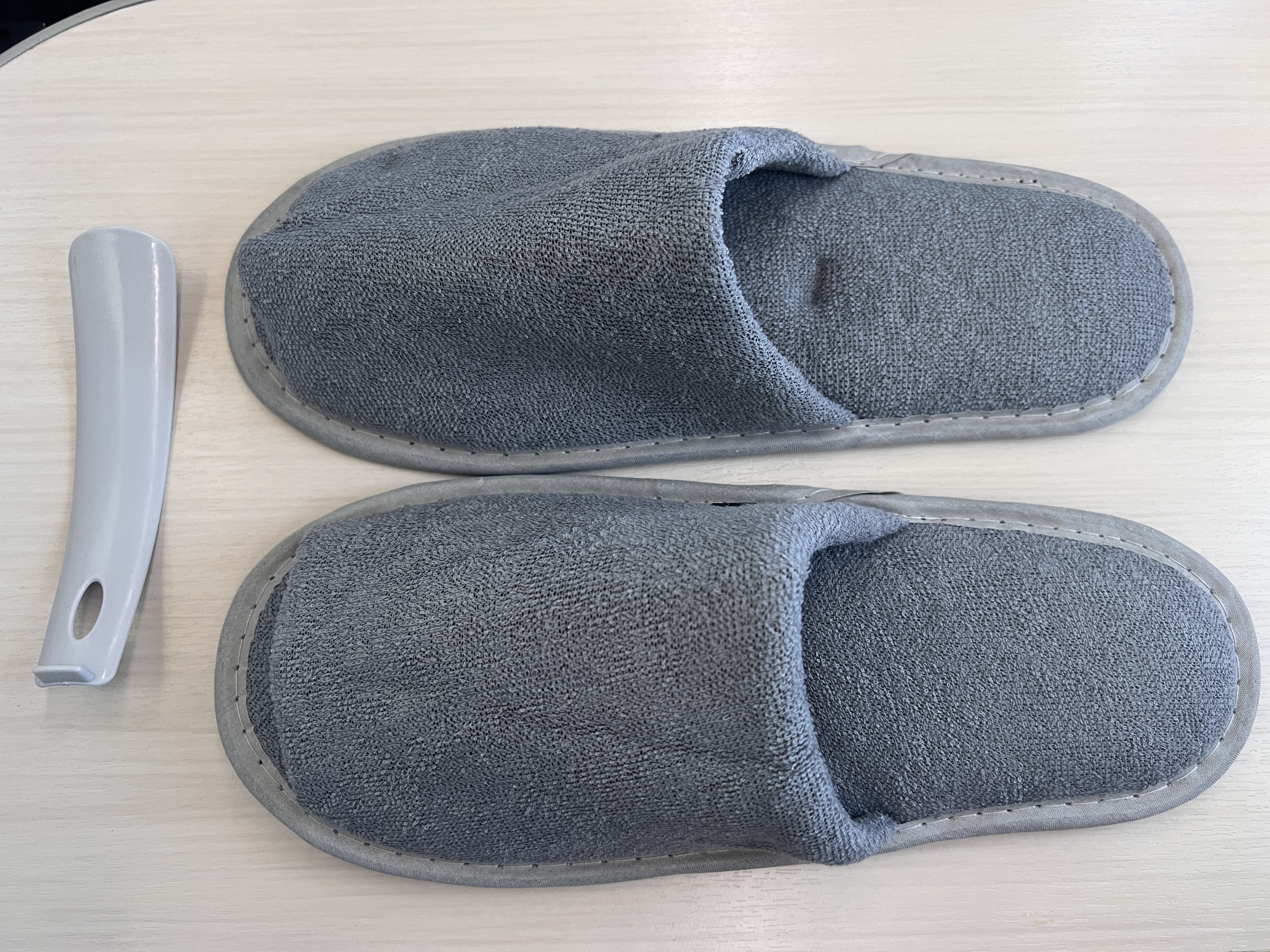 Japan Airlines 777 300er business class slippers Japan Airlines 777 300er business class slippers