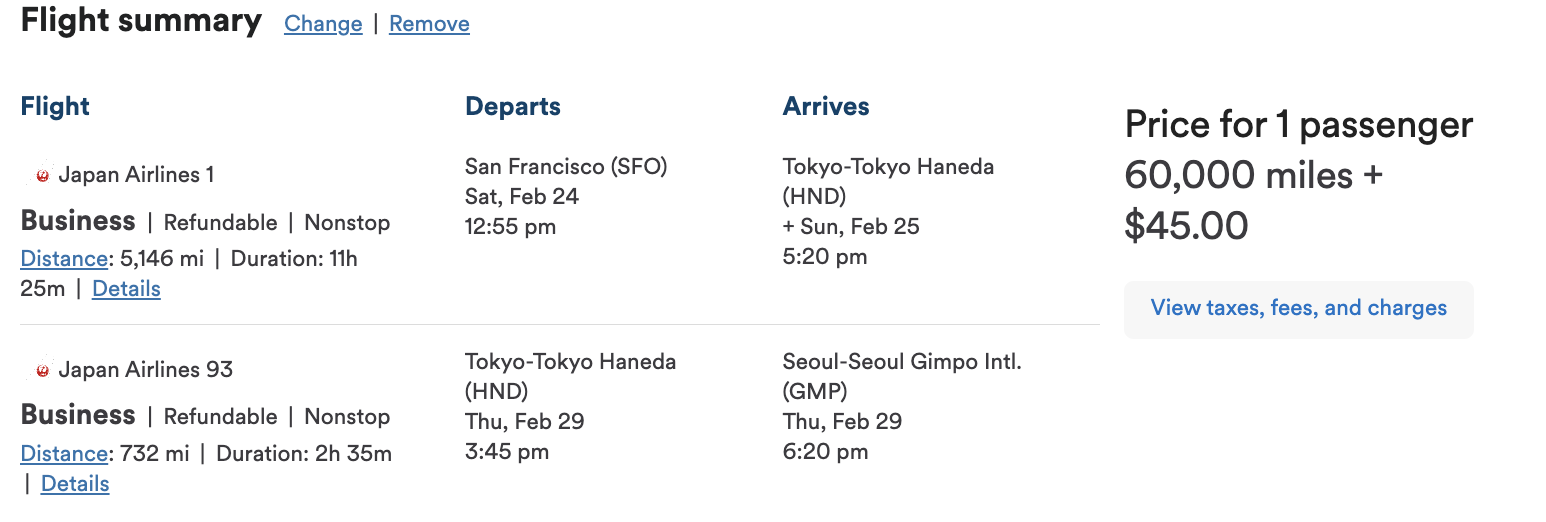 Japan Airlines alaska miles redemption pre devaluation Japan Airlines alaska miles redemption pre devaluation
