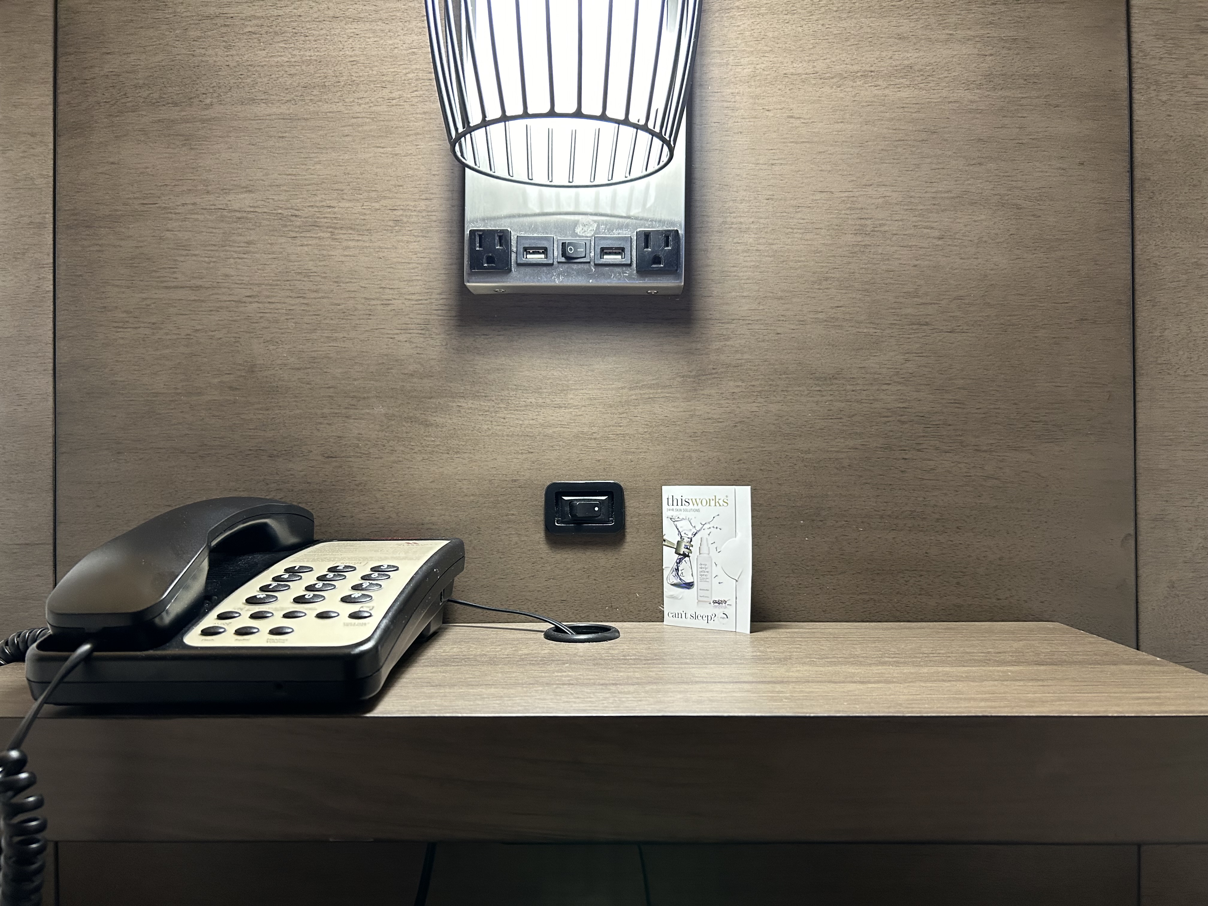 Marriott Albany nightstand