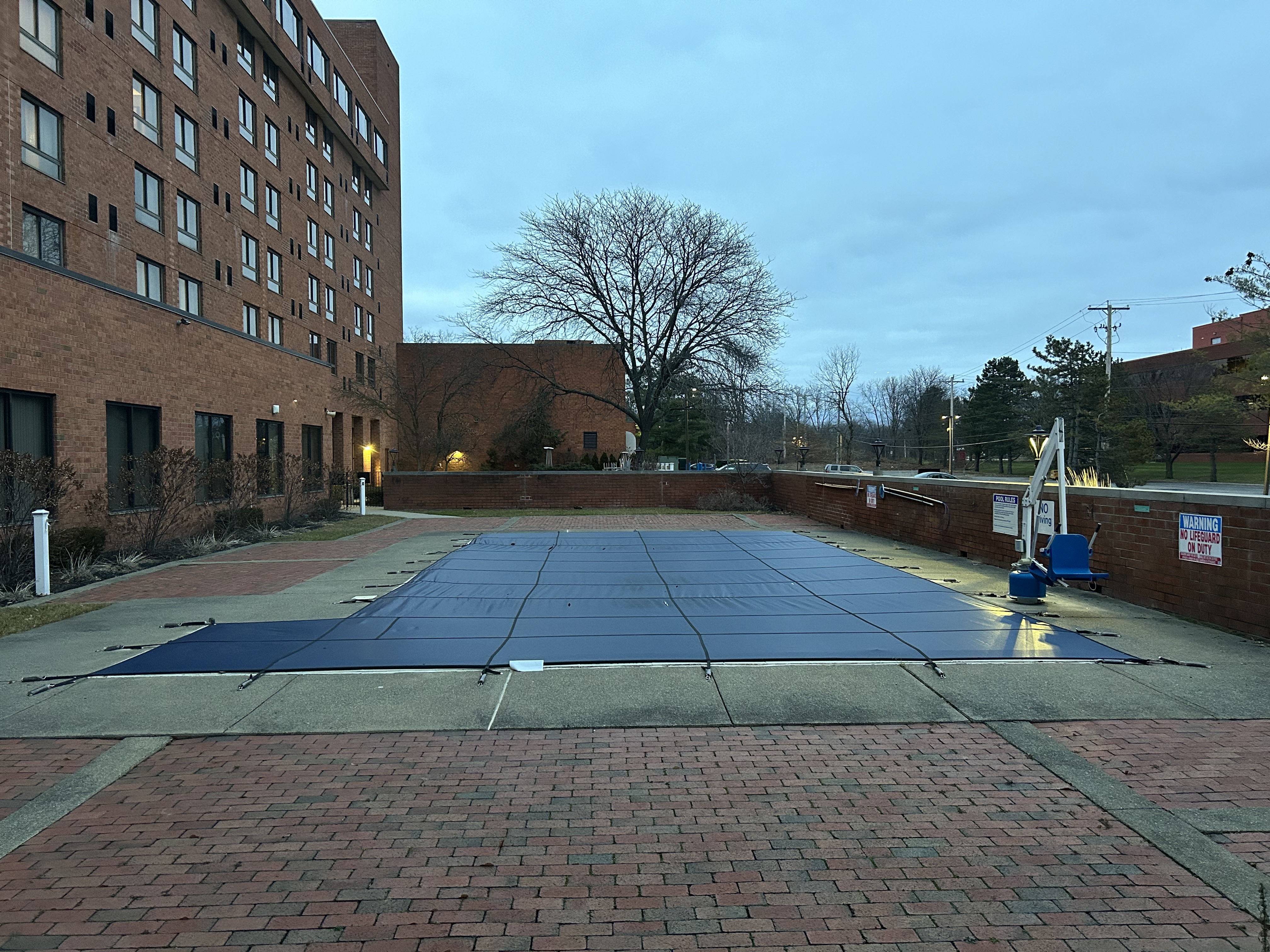 Marriott Albany outdoor pool