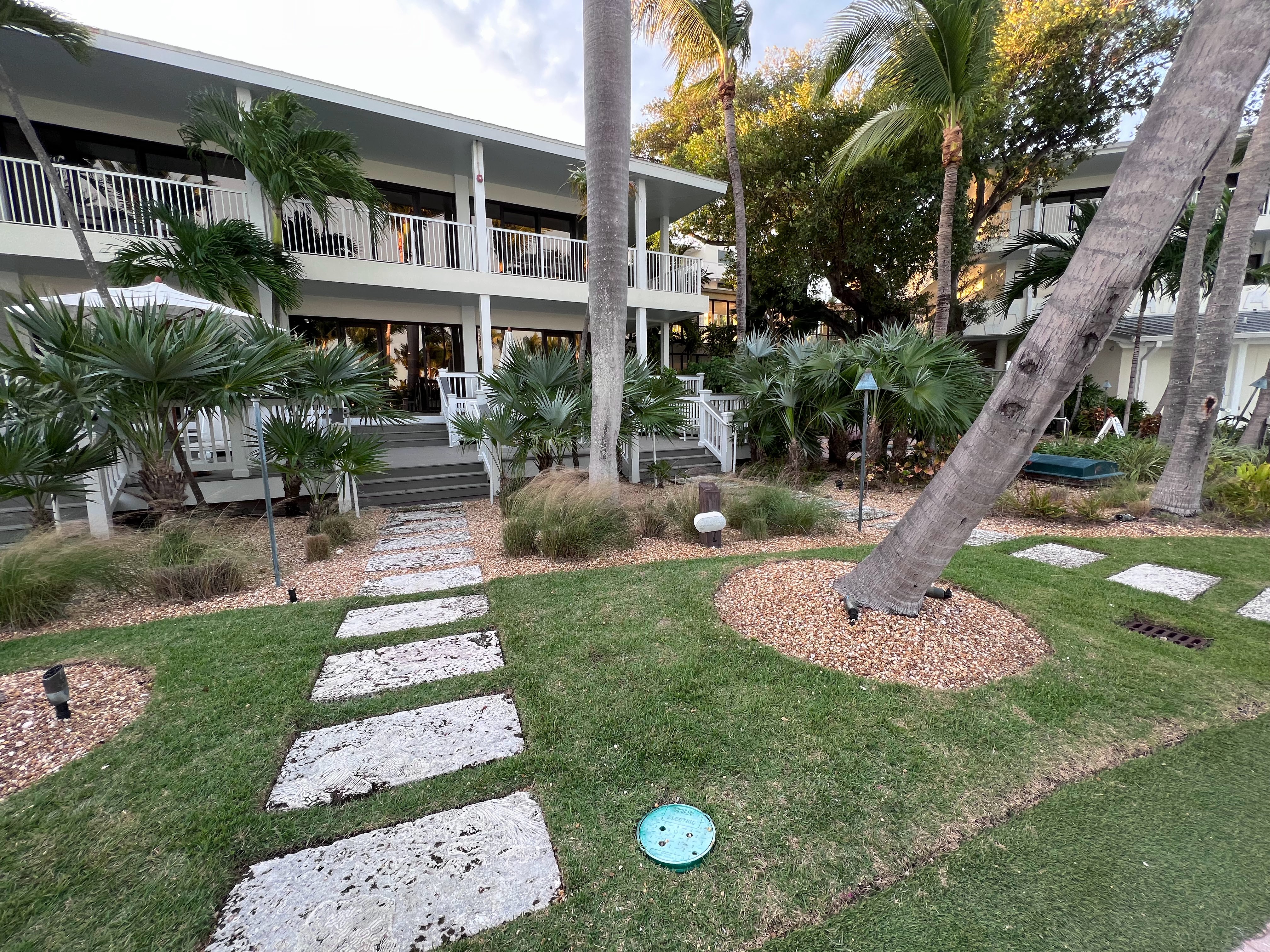Outside view of Captain Suite at Hawks Cay Resort