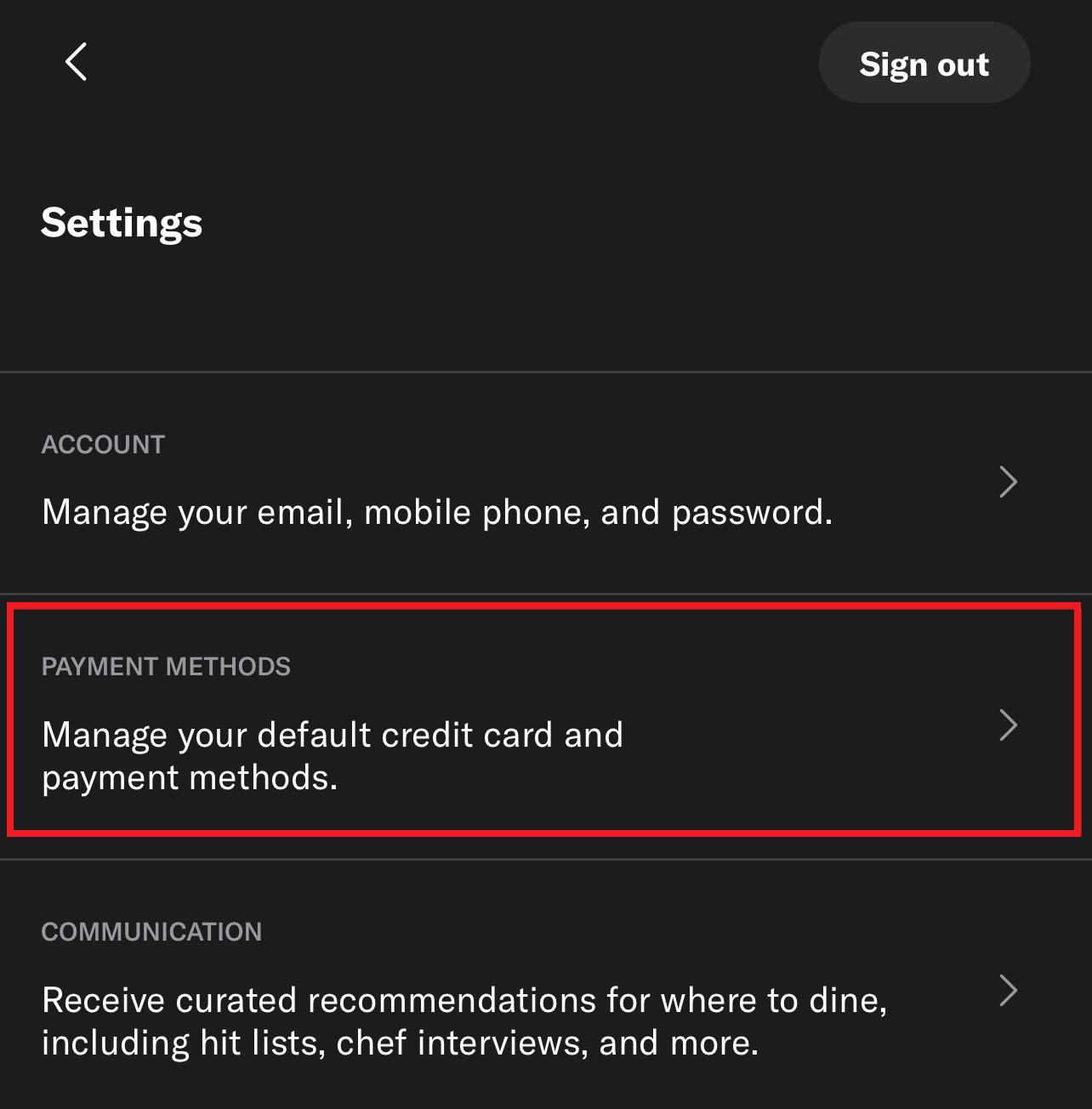 Resy mobile app payment Resy mobile app payment