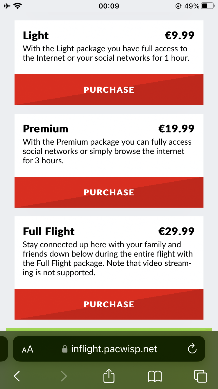 TAP Air Portugal A321LR neo business class EWR LIS wifi costs TAP Air Portugal A321LR neo business class EWR LIS wifi costs