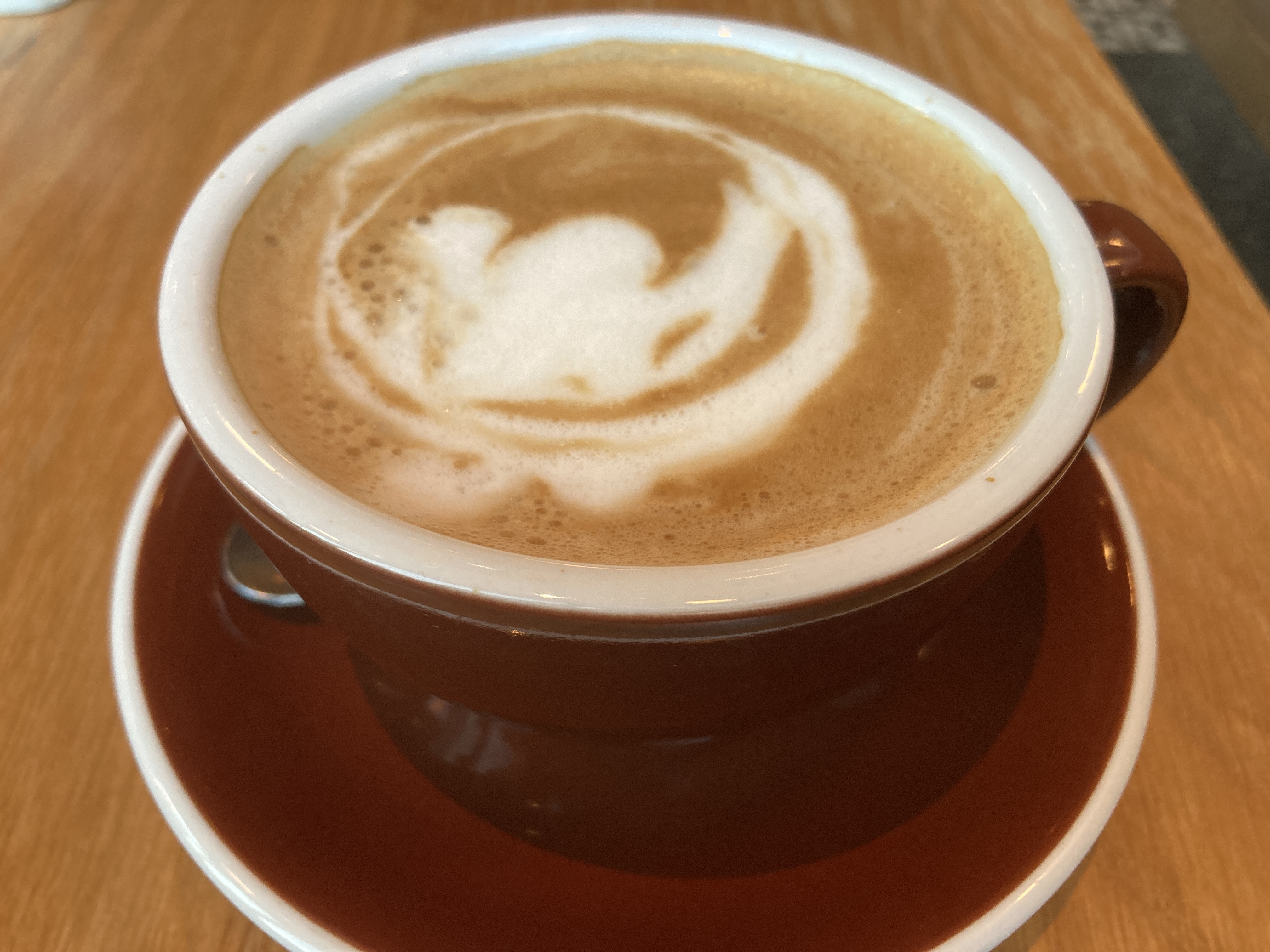 Thompson Washington DC Surveyor restaurant latte