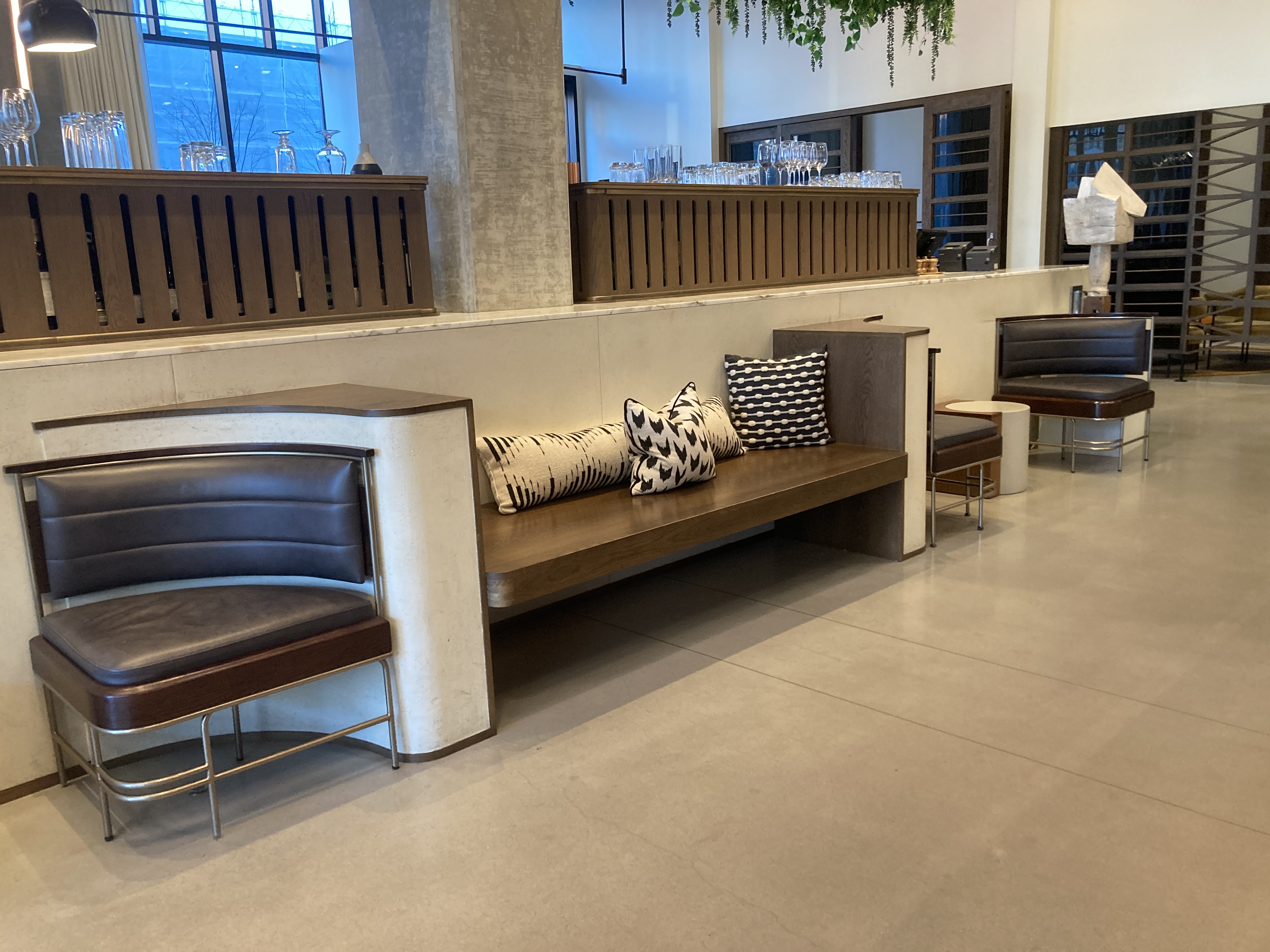 Thompson Washington DC lobby benches