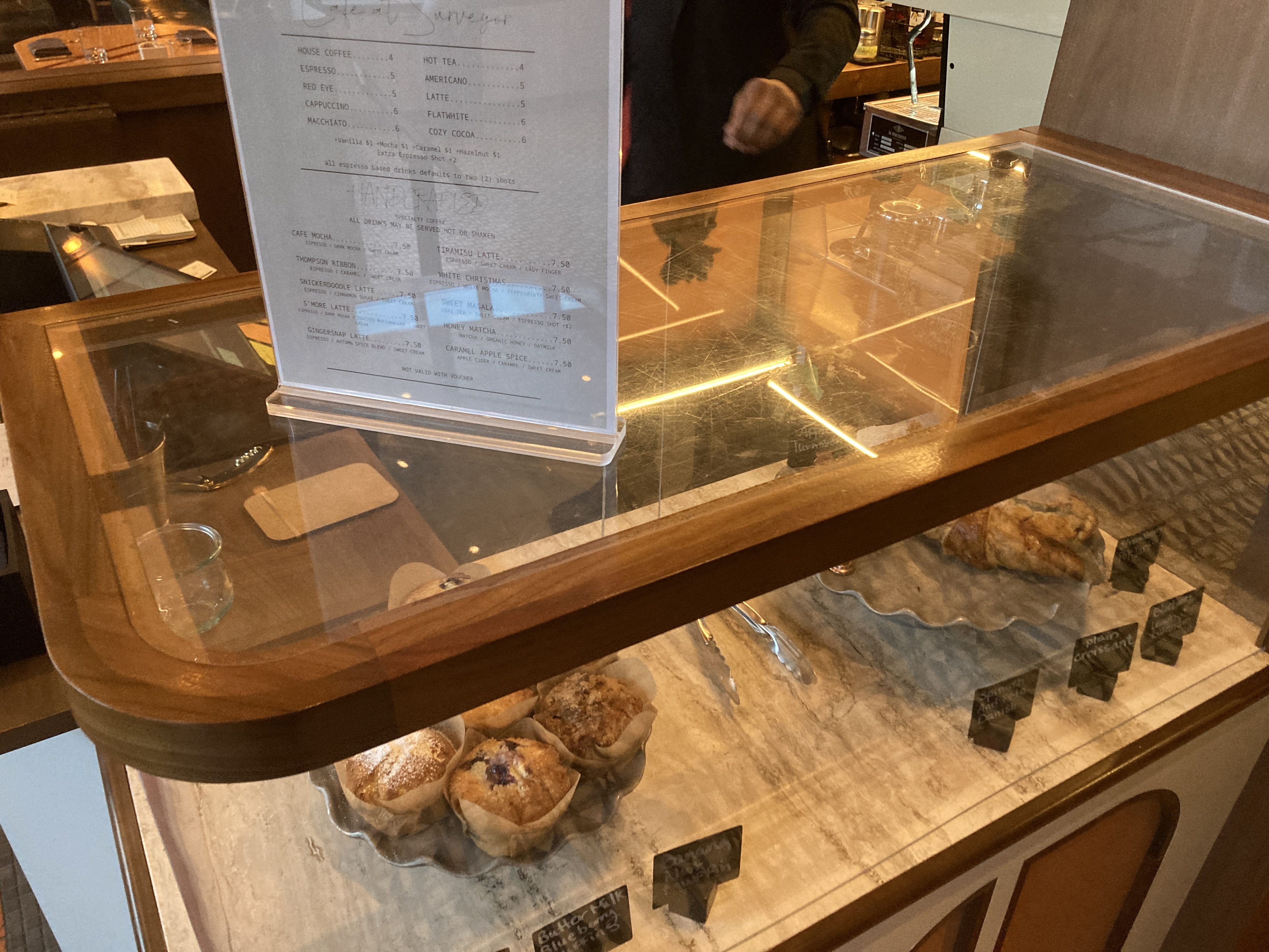 Thompson Washington DC surveyor restaurant pastries