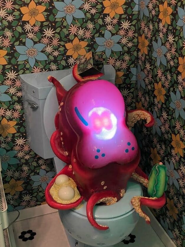 Toilet at Meow Wolf Grapevine The Real Unreal