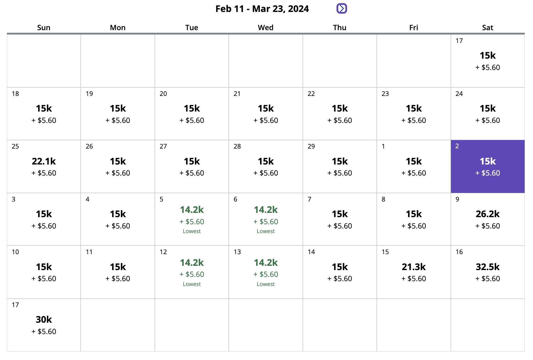 United award calendar economy non stop LAX IAD United award calendar economy non stop LAX IAD