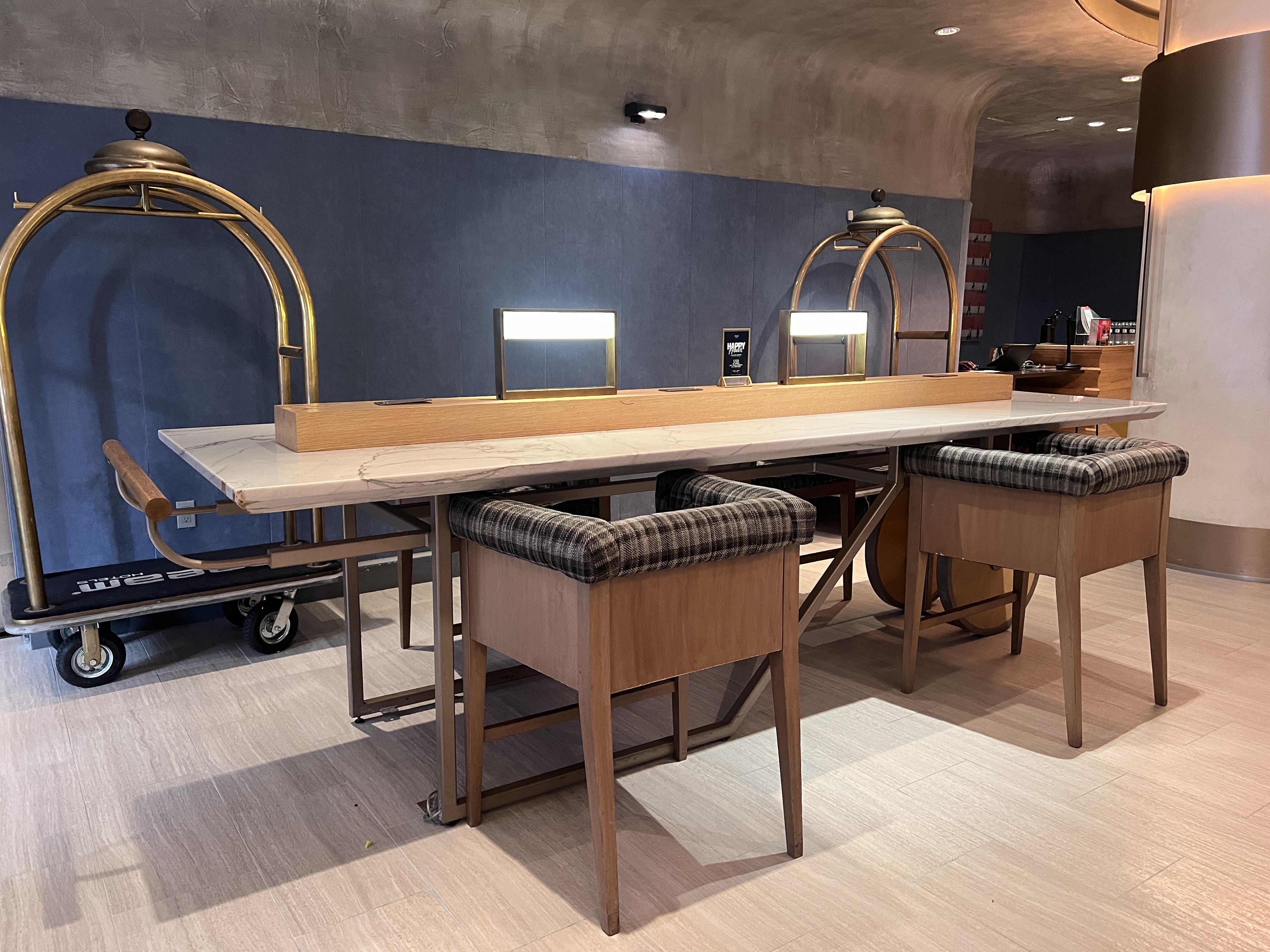 Hyatt Dream Midtown concierge desk Hyatt Dream Midtown concierge desk