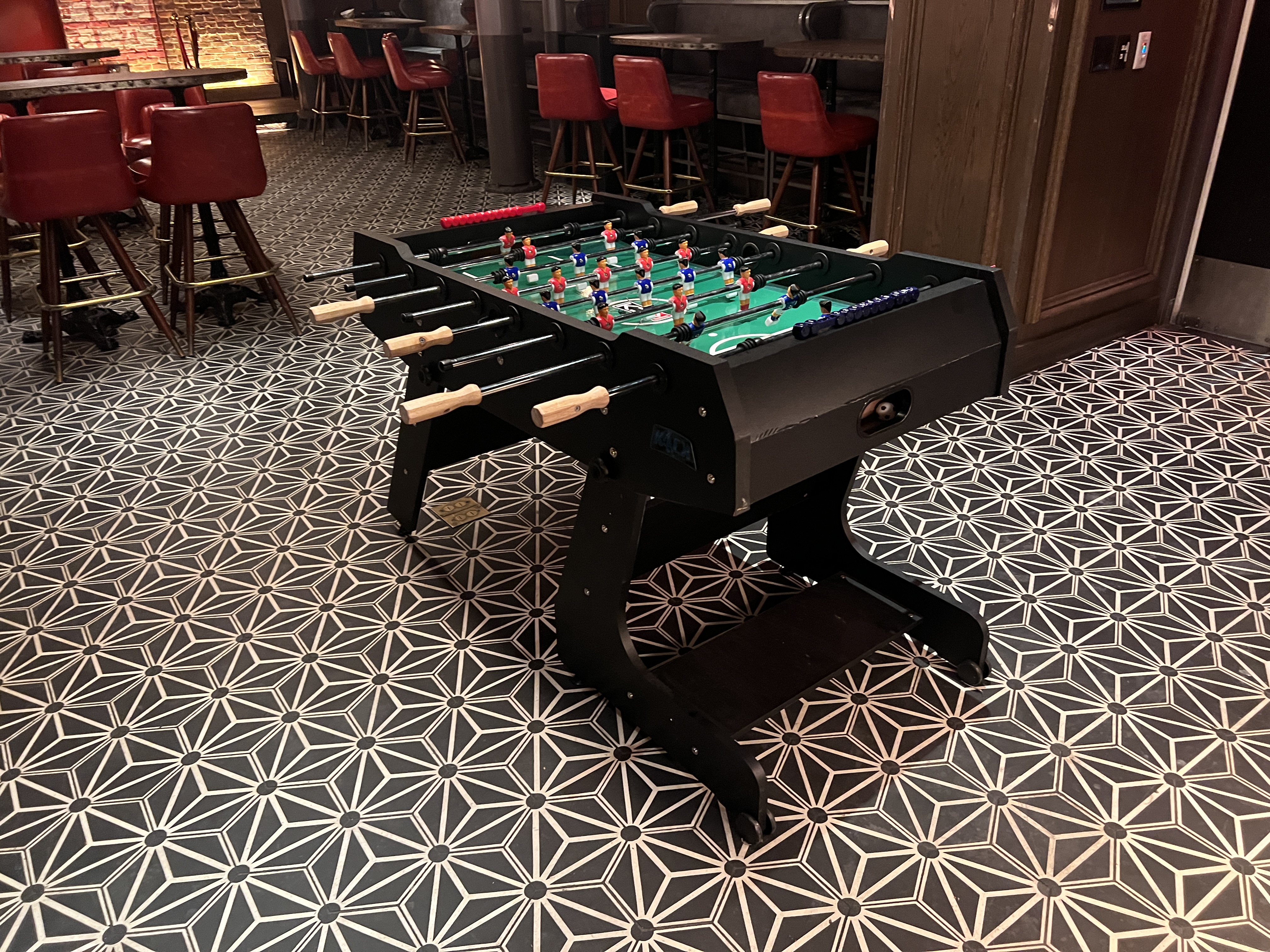 Hyatt Dream Midtown Fishbowl foosball Hyatt Dream Midtown Fishbowl foosball