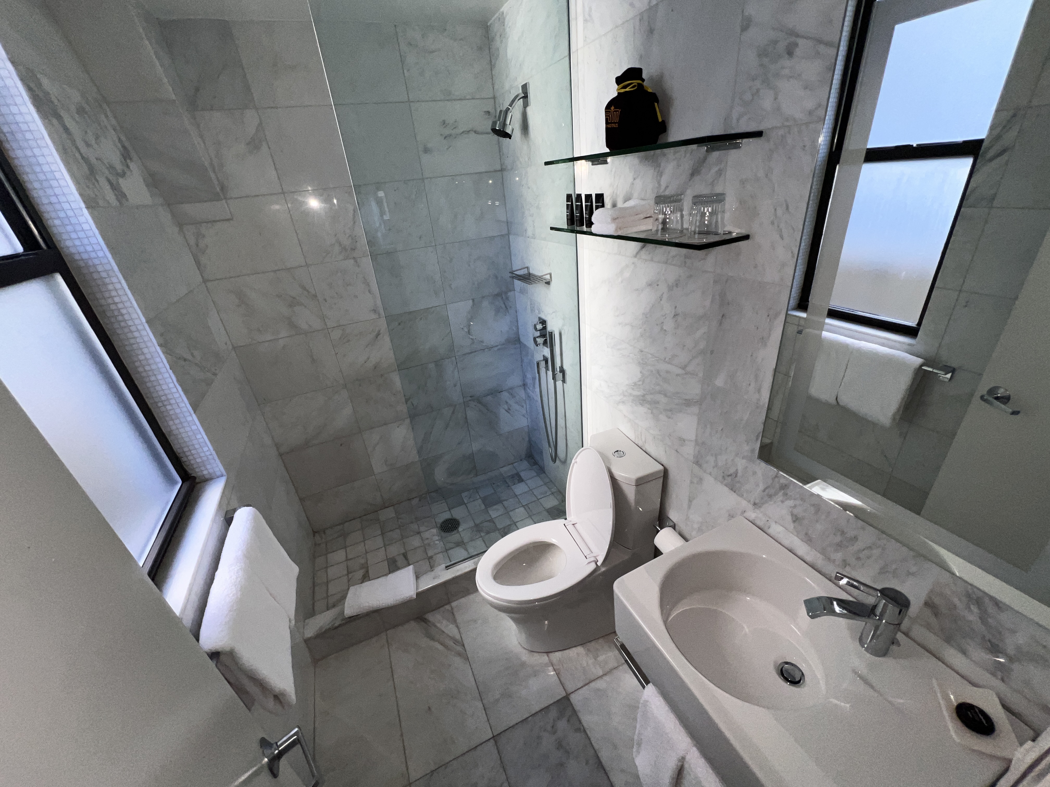 Hyatt Dream Midtown room bathroom wide Hyatt Dream Midtown room bathroom wide