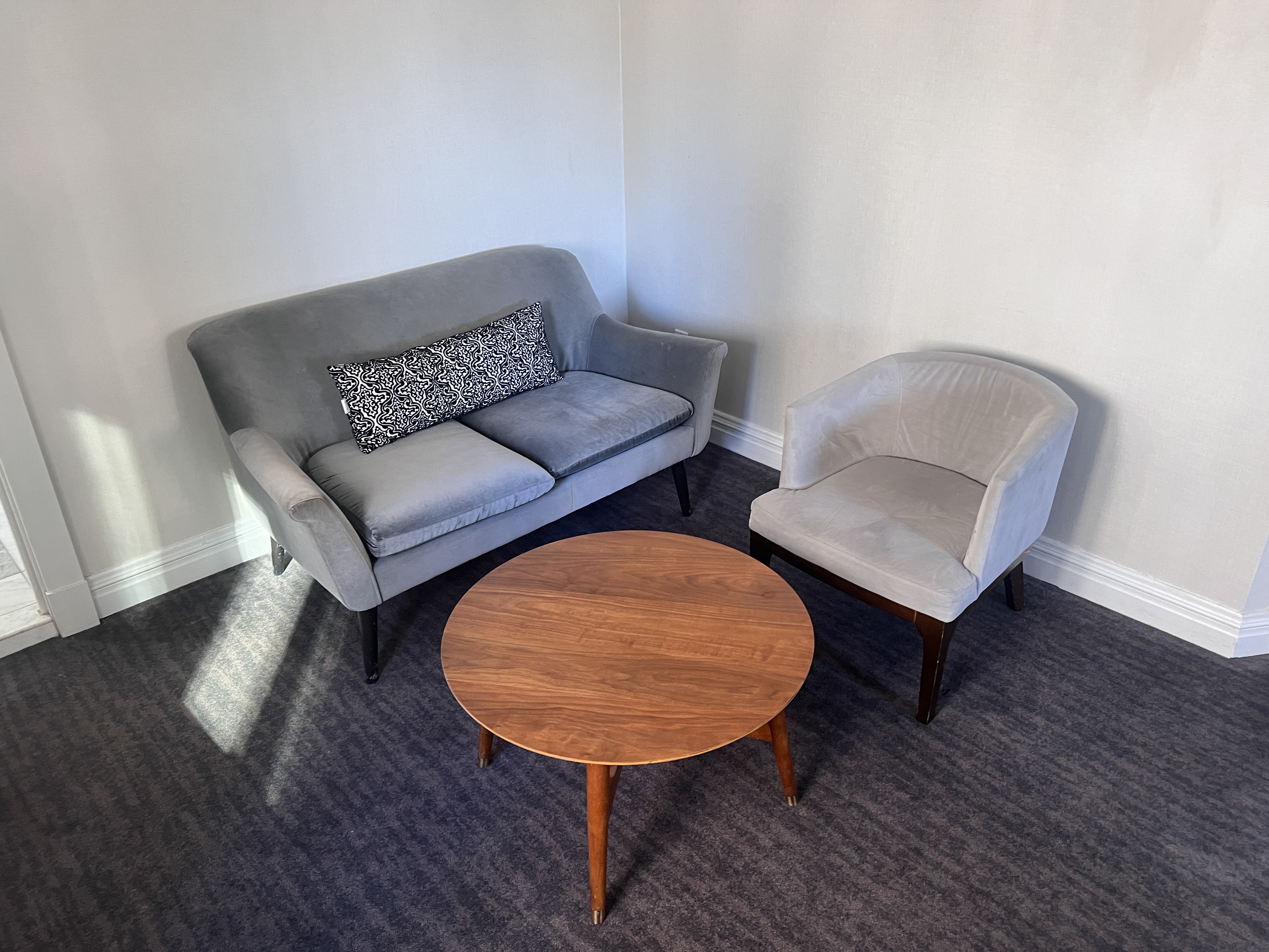 Hyatt Dream Midtown room seating area Hyatt Dream Midtown room seating area