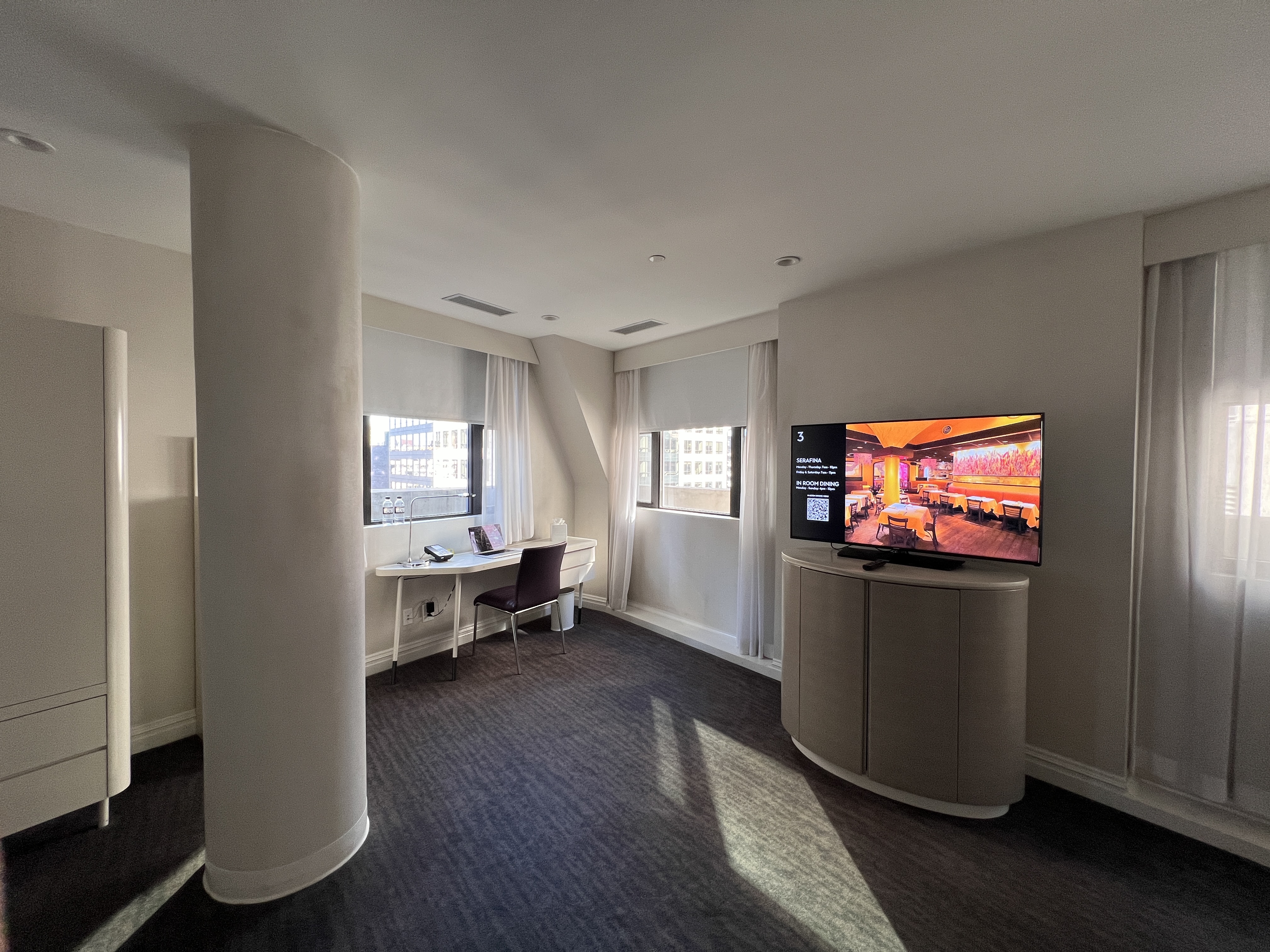 Hyatt Dream Midtown room wide view Hyatt Dream Midtown room wide view