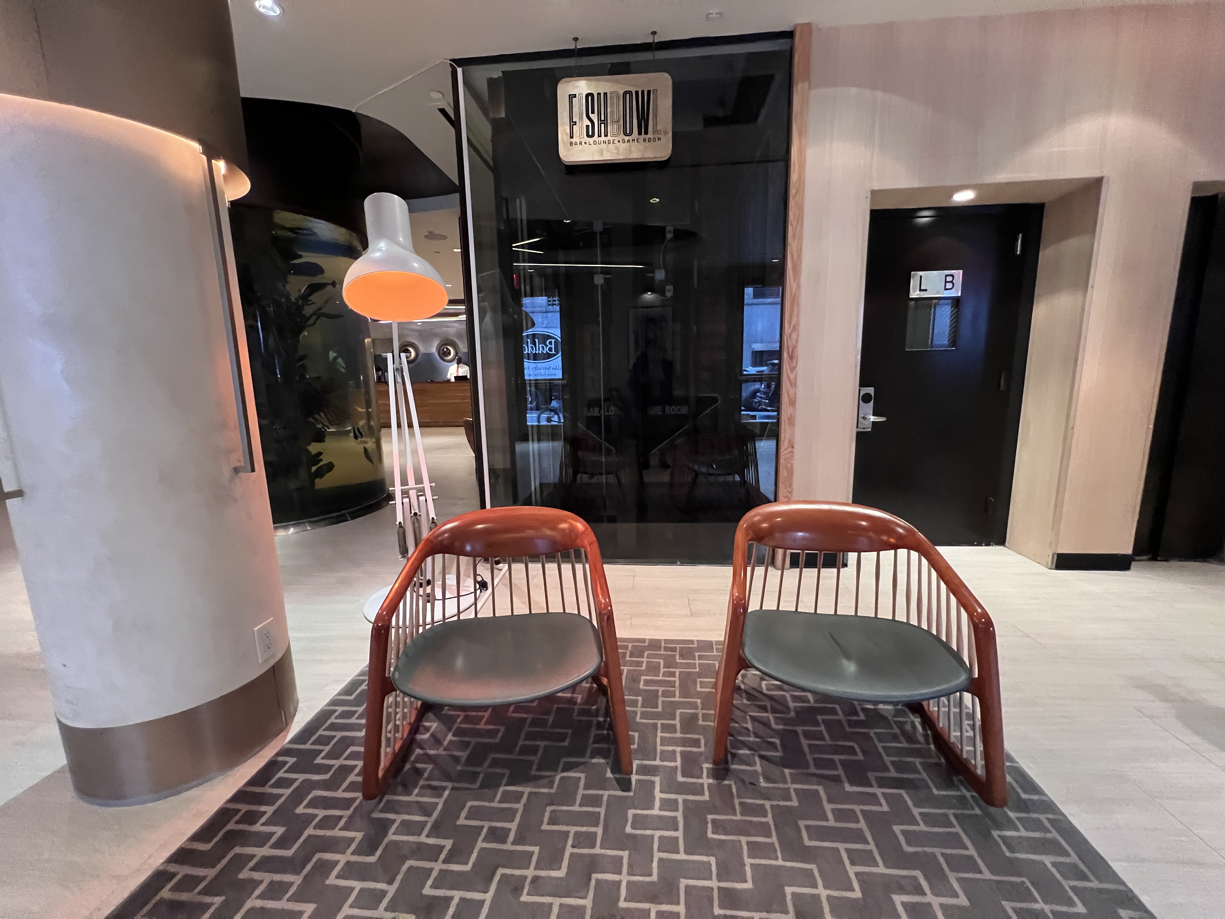 Hyatt Dream Midtown seating area lobby Hyatt Dream Midtown seating area lobby