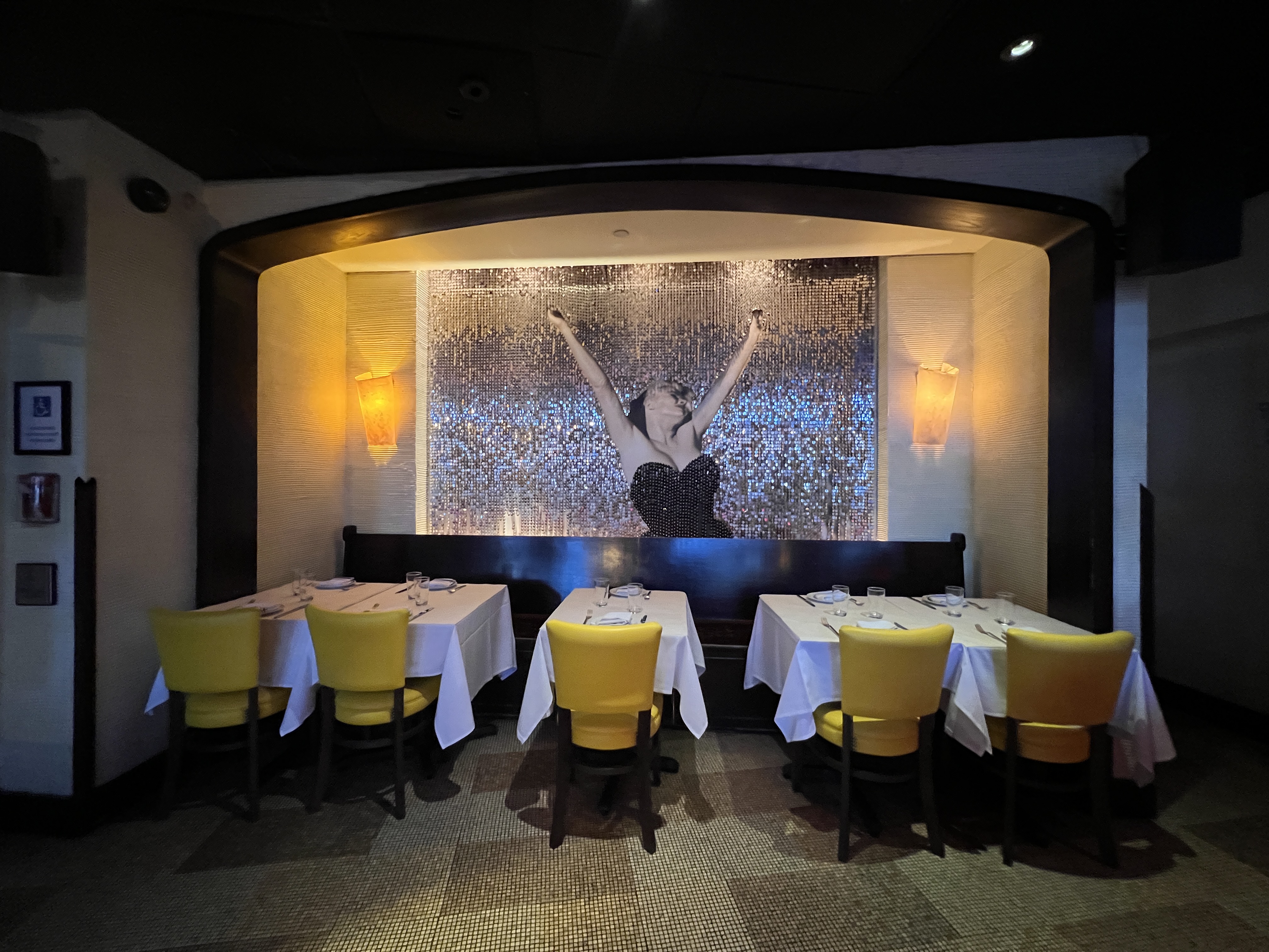 Hyatt Dream Midtown Serafina seating section Hyatt Dream Midtown Serafina seating section
