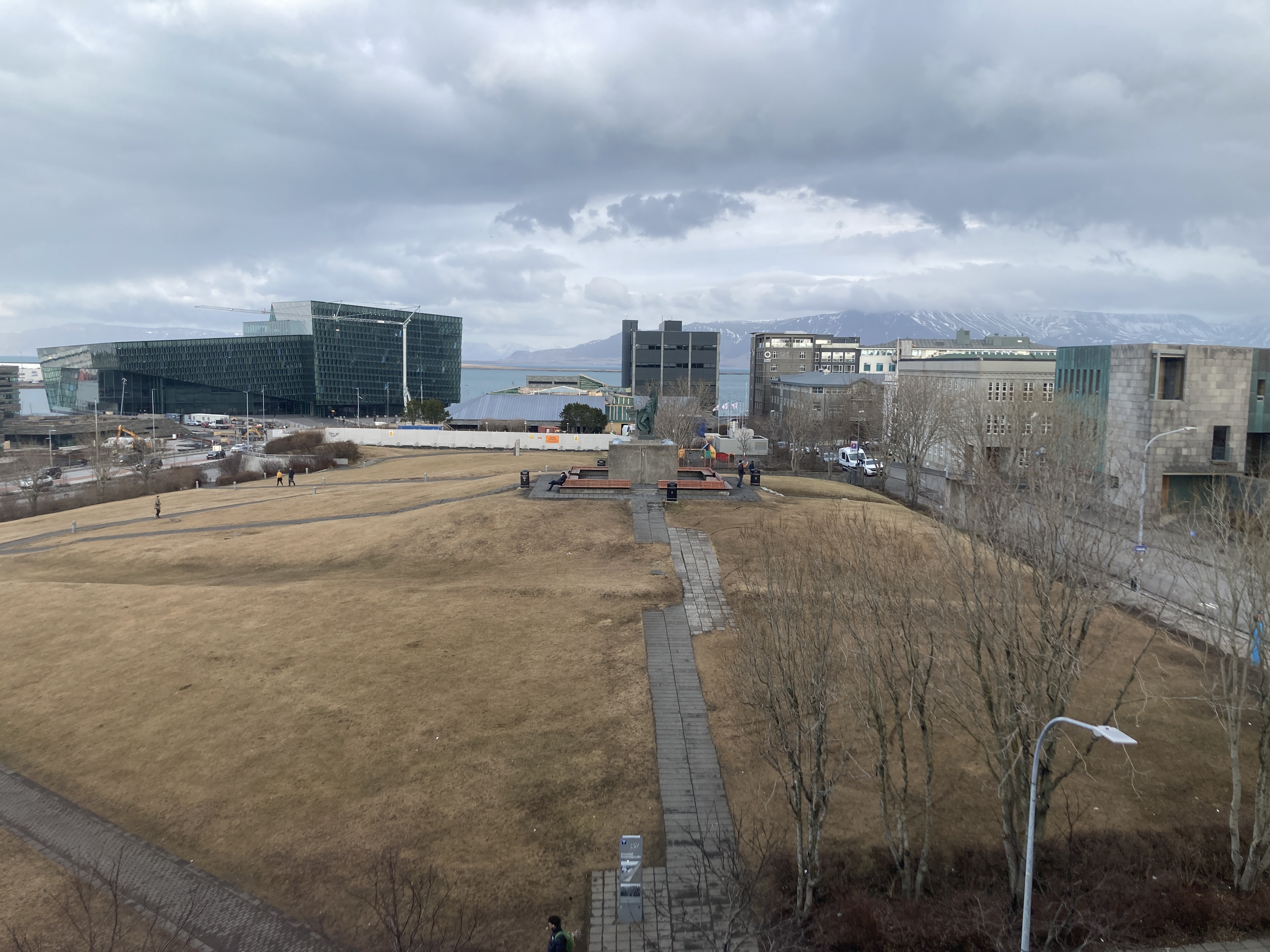 101 Hotel Reykjavik bedroom view from window
