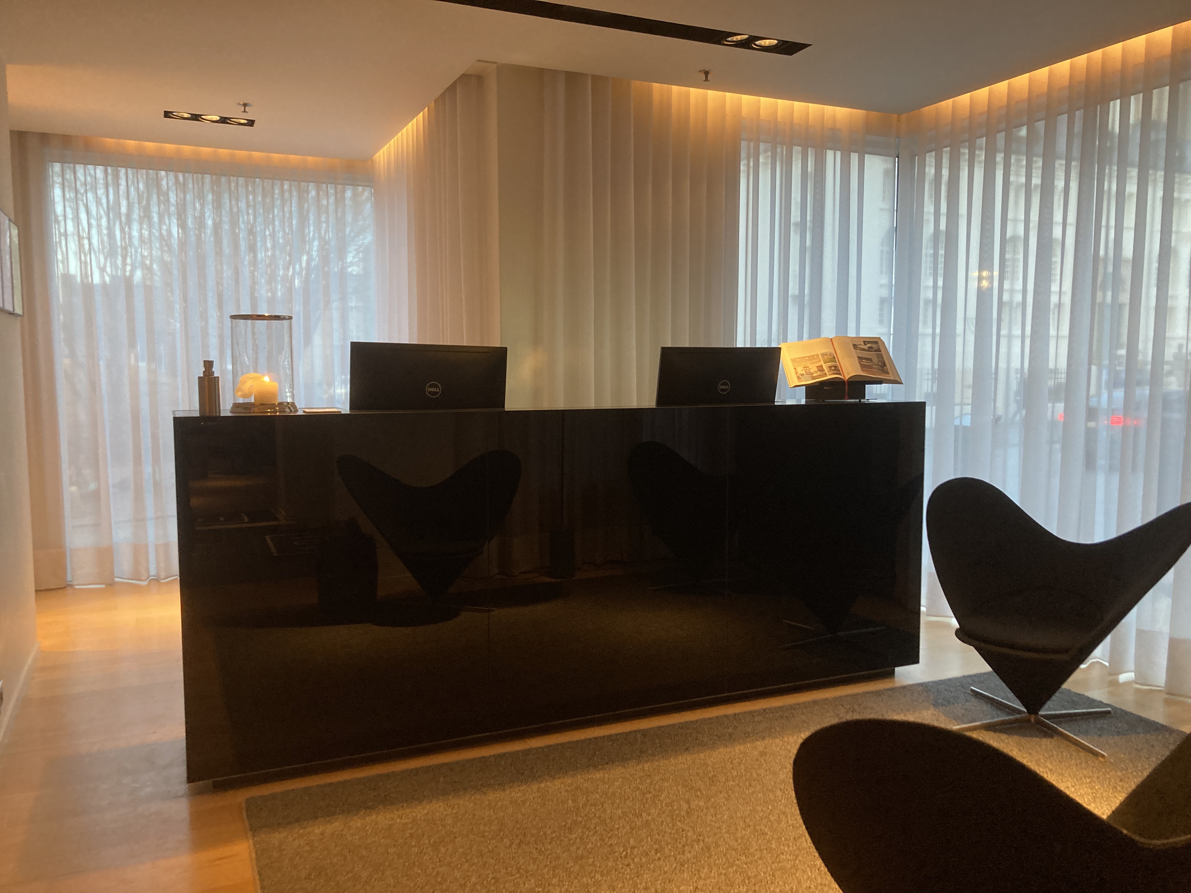 101 Hotel Reykjavik reception desk