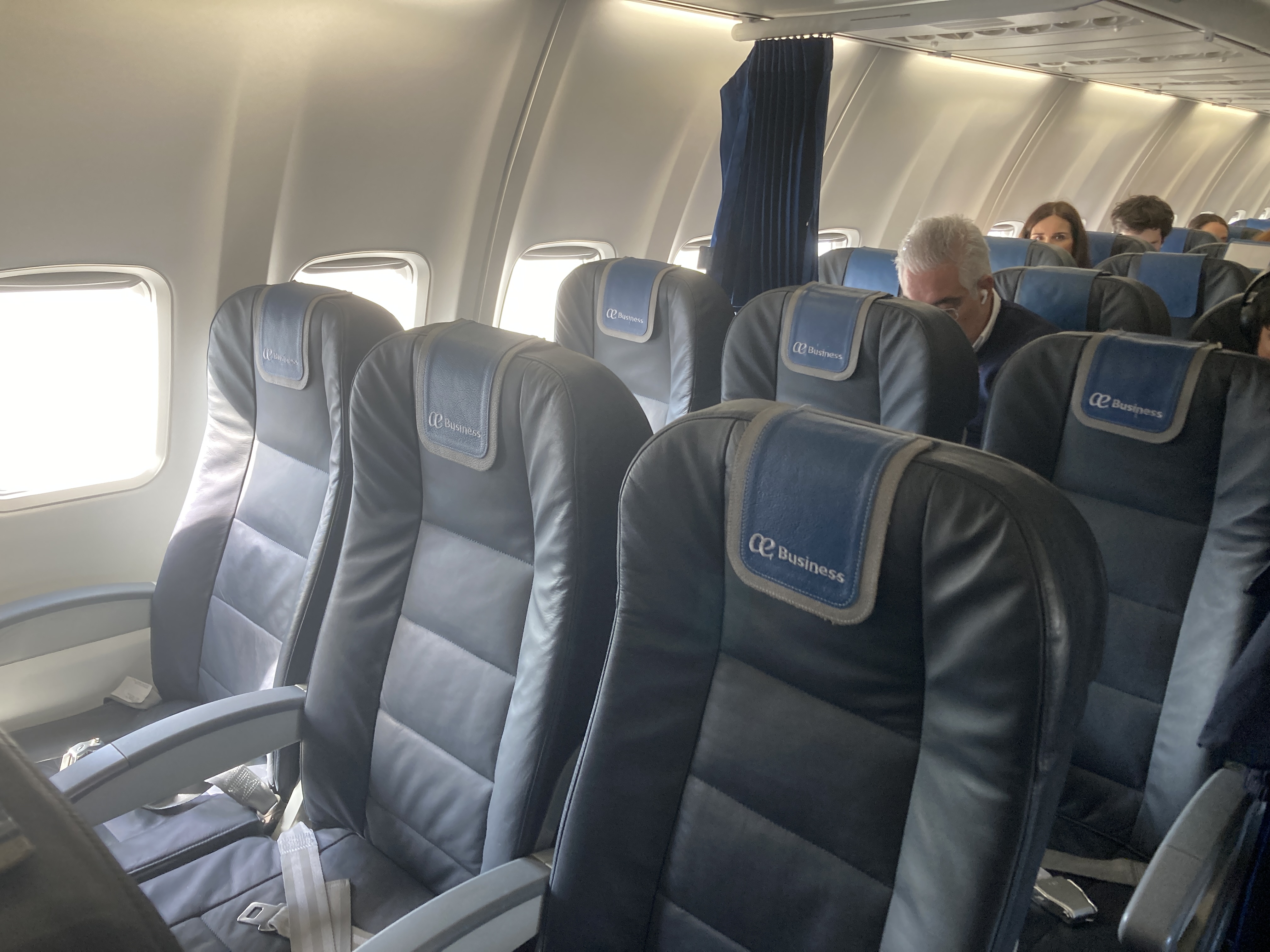 Air Europa business class seats on B737 800 Air Europa business class seats on B737 800