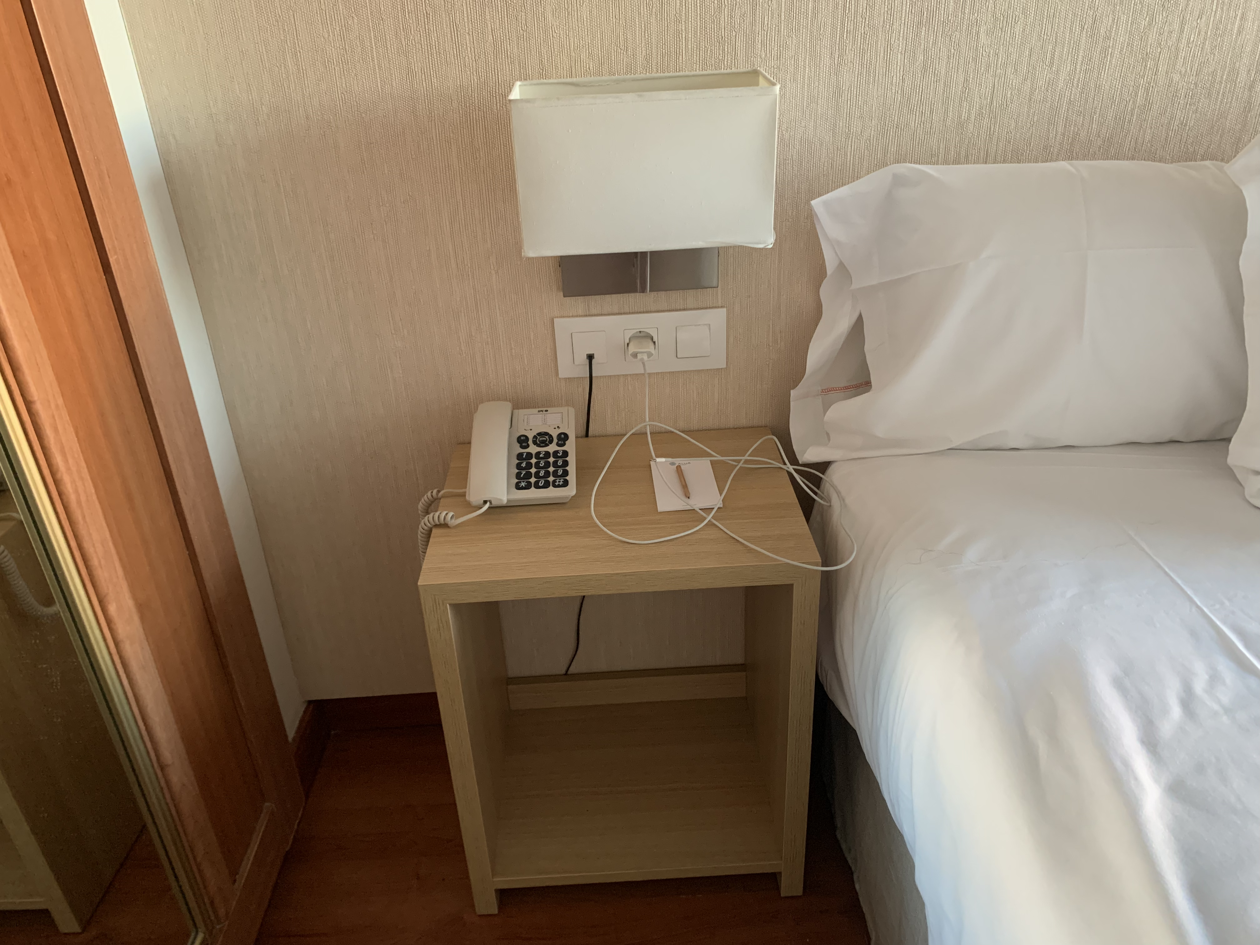 AluaSoul Costa Malaga bedroom nightstand phone