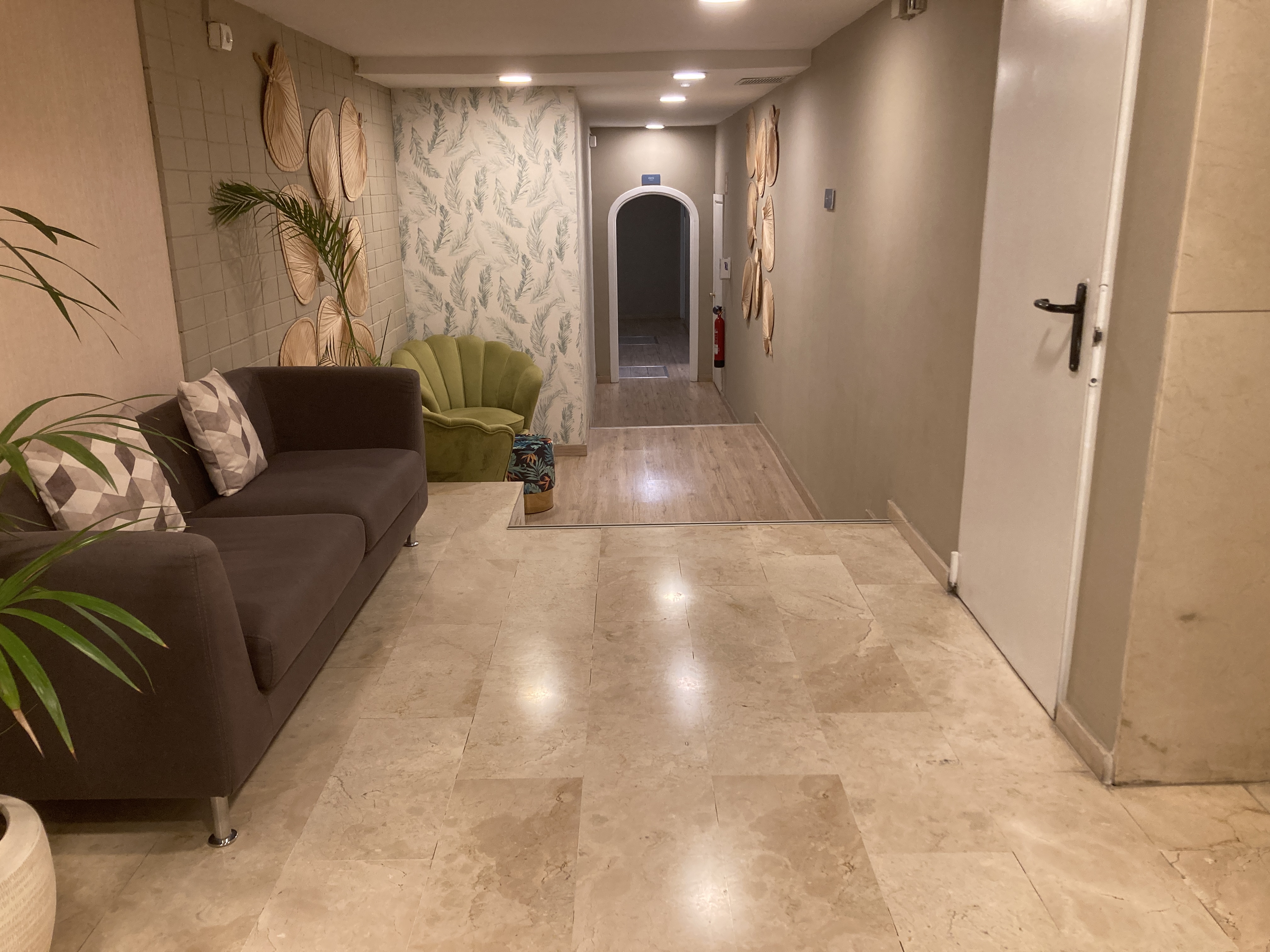 AluaSoul Costa Malaga elevator waiting area near lobby