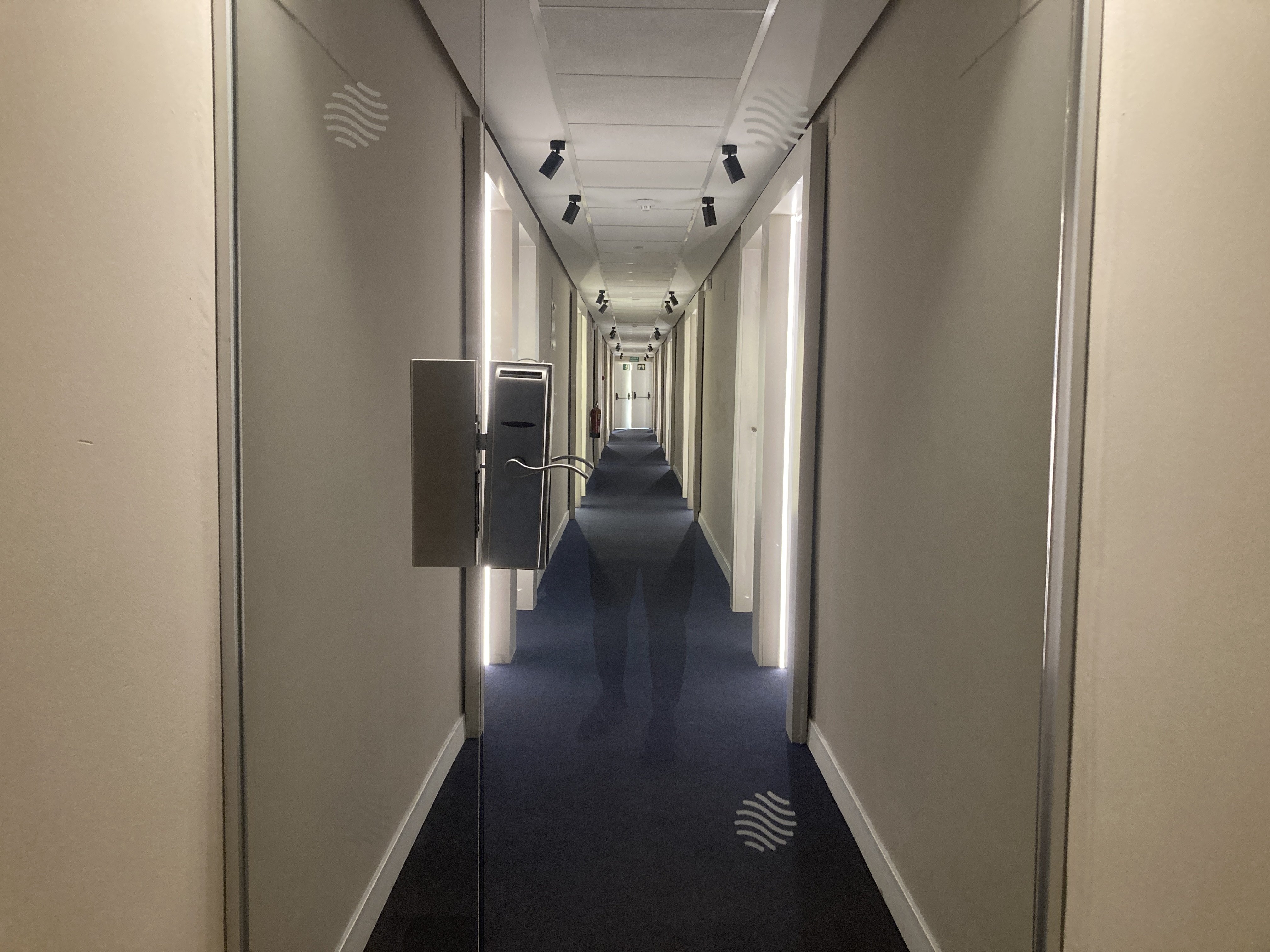 AluaSoul Costa Malaga locked guest hallway