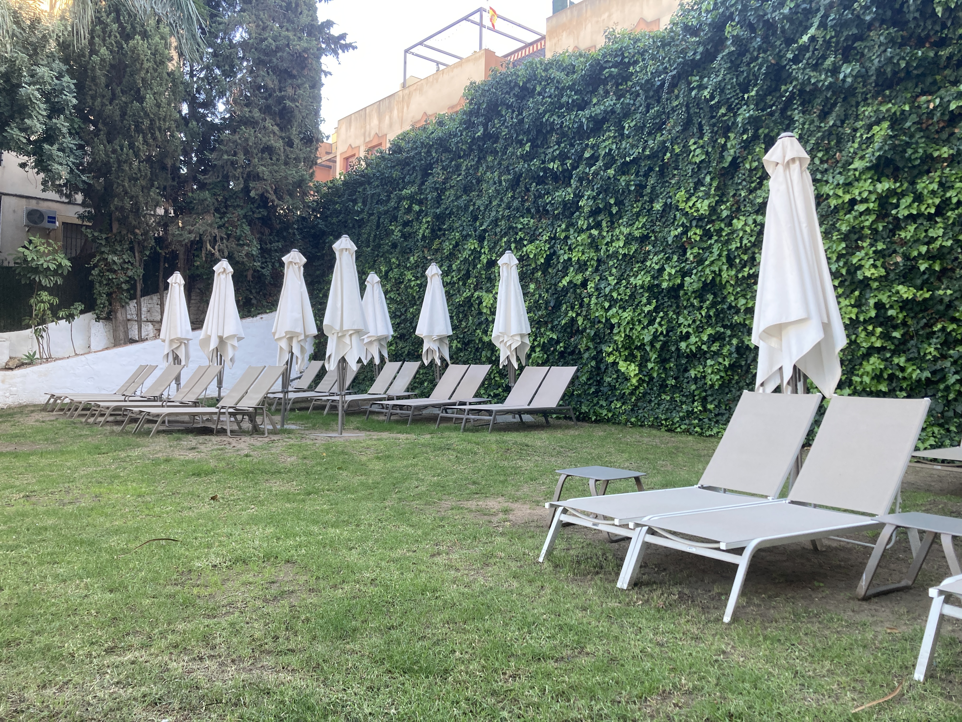 AluaSoul Costa Malaga lounge chairs on grass
